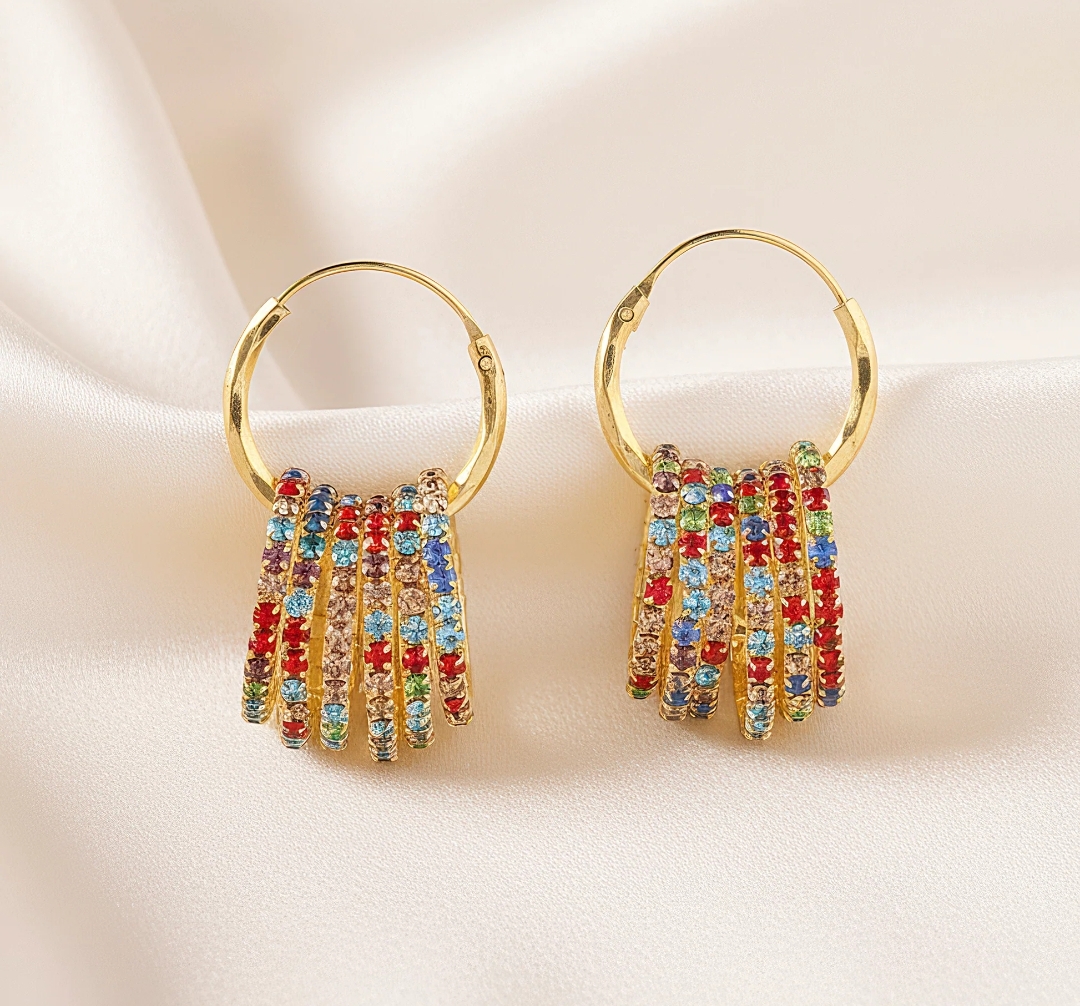 Versatile Multilayer Crystal Hoops