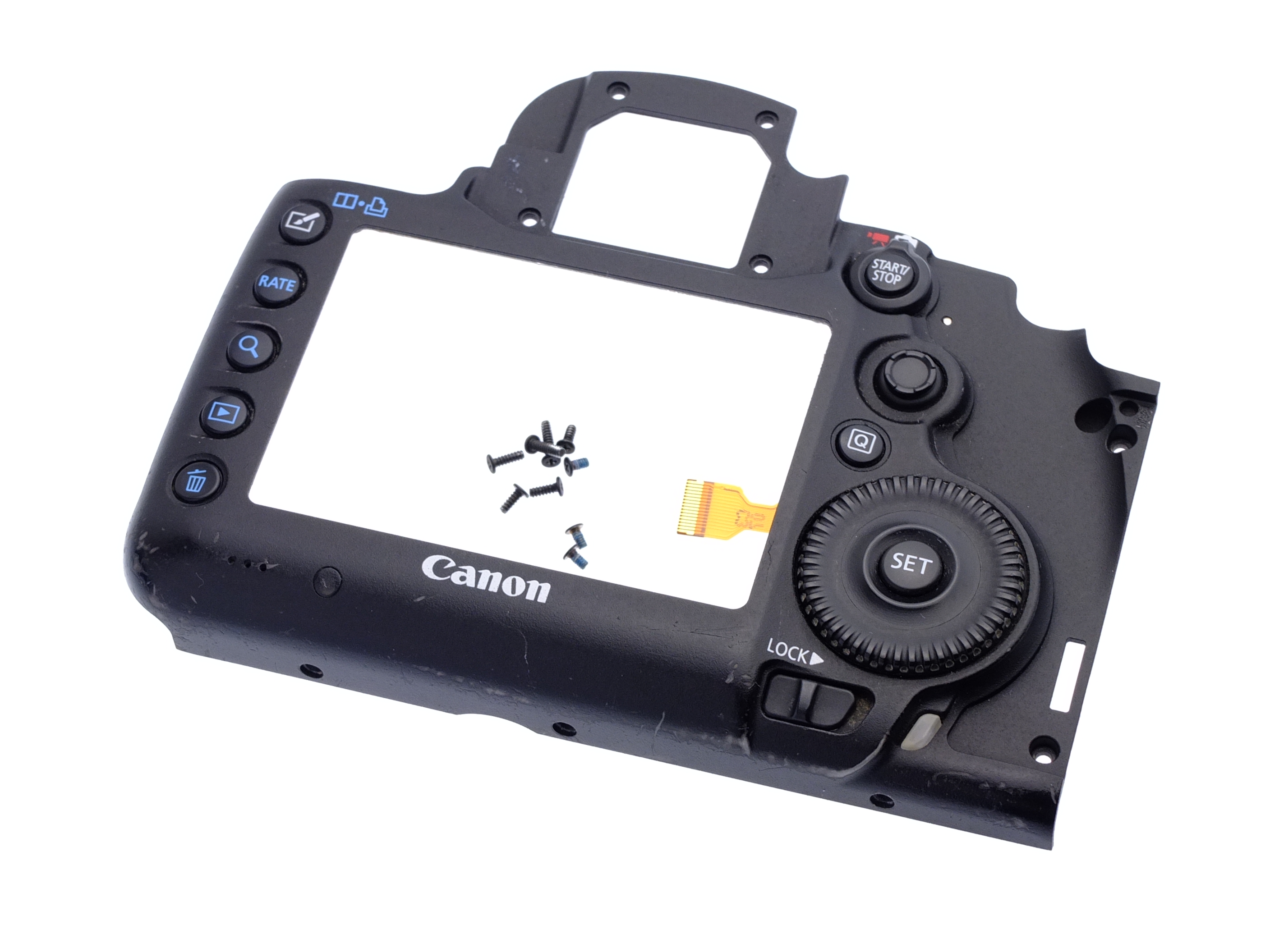 Canon 5D Mark III 5D3 Genuine Back Cover Case Assembly Replacement Part CY3-1653