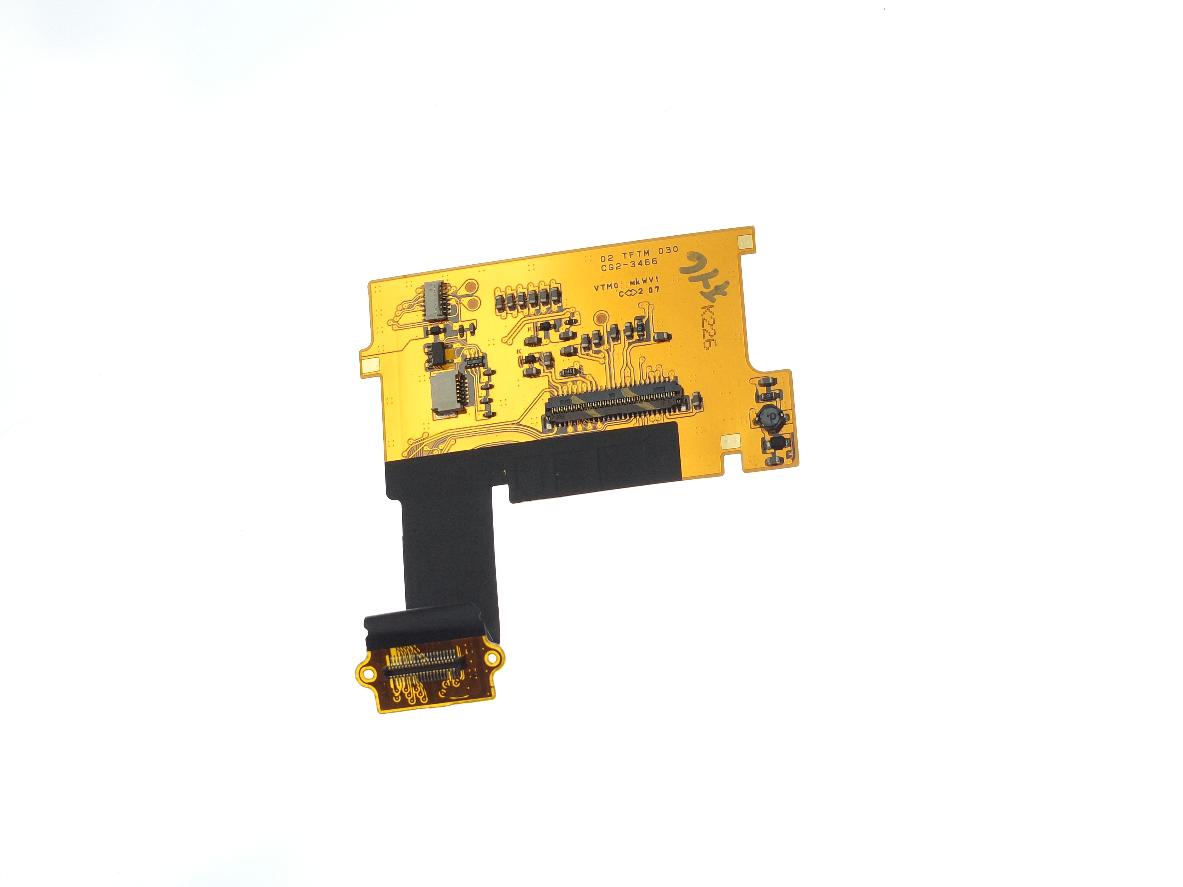 Canon EOS 6D Camera FPC LCD Screen Rear Assembly Circuit CG2-3466-000 