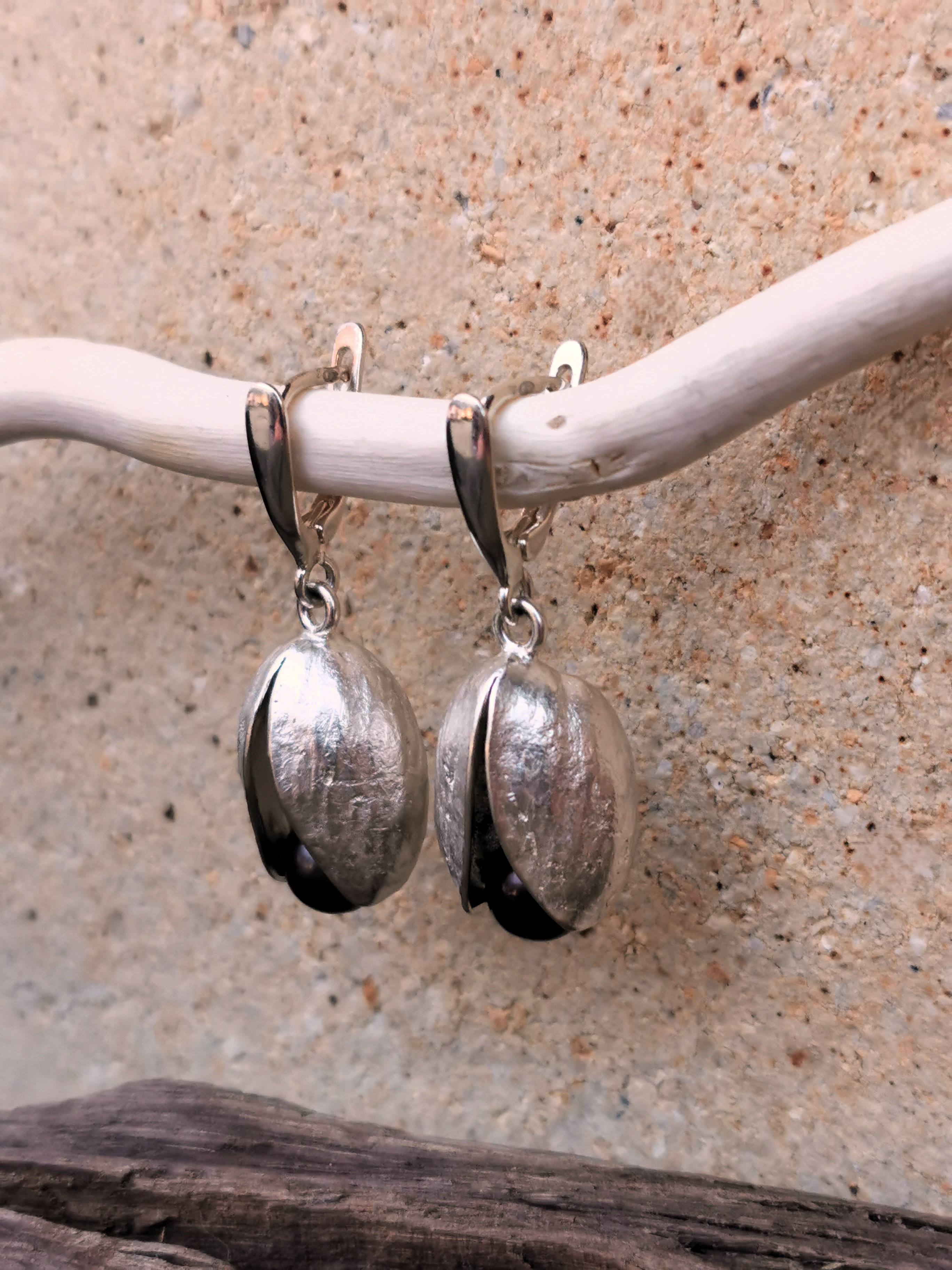 Auskarai "Metamorfozė"