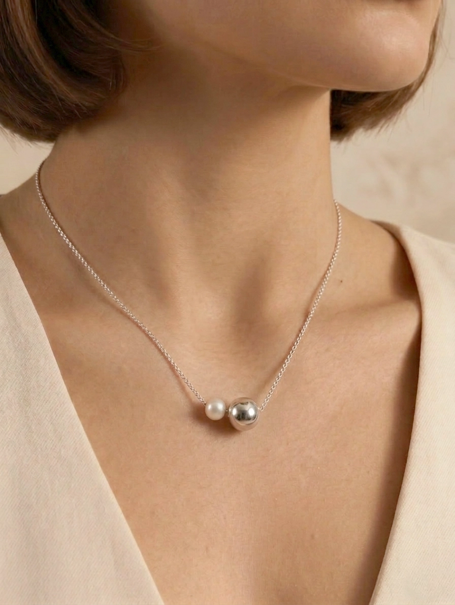 Necklace "Duet I"