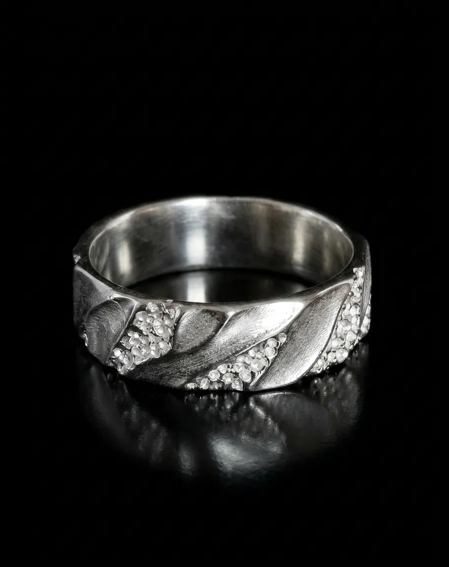 Ring  "Waves III"