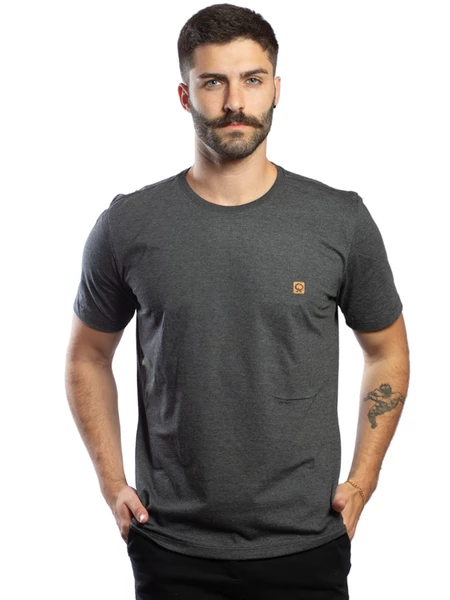 Camiseta Basic Masculina Básica Slim Sustentável Premium 01