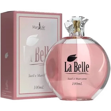 Perfume La Belle Mary Life 100mL Colōnia Marcante Feminino Perfum Notas Florais Longa Duraēćo