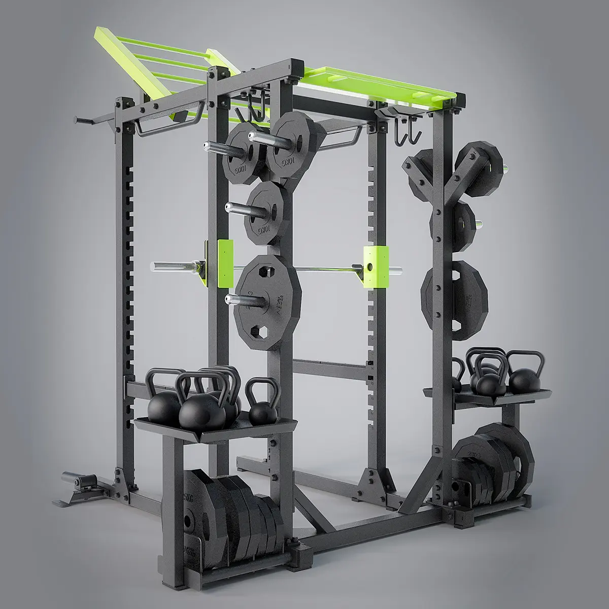 MULTIRACK PROFESIONAL USO RUDO, CROSSFIT/GIMNASIO