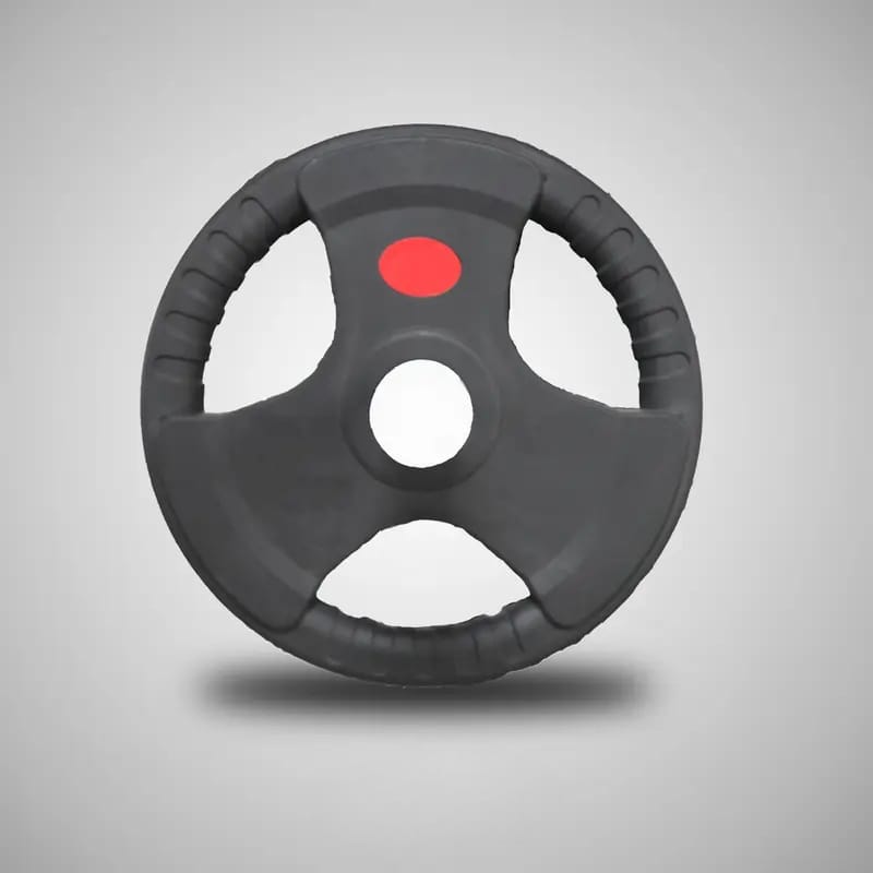 2.5KG PAR DE DISCOS OLÍMPICOS PLASTIFICADOS CON AGARRADERA