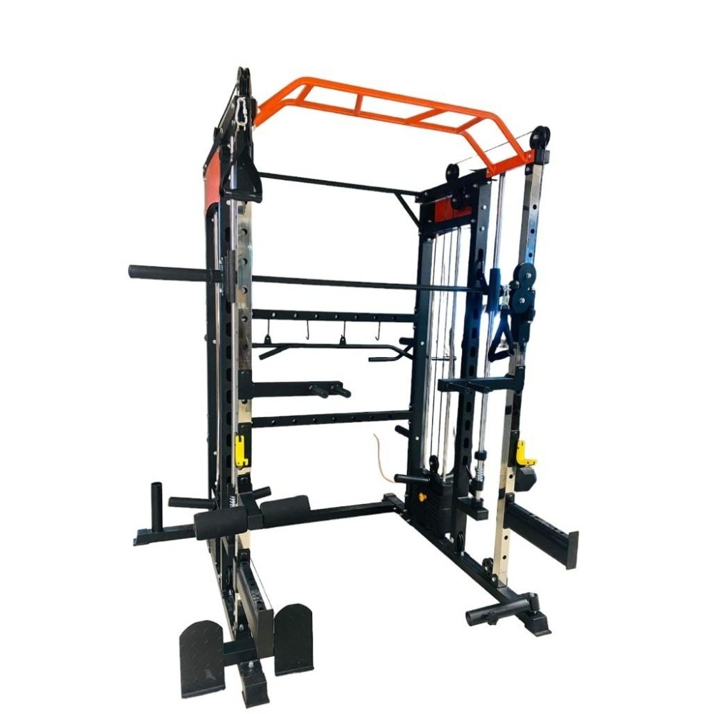 EQUIPO MULTIFUNCIONAL JAULA DE MAQUINA SMITH-IRON MASTER
