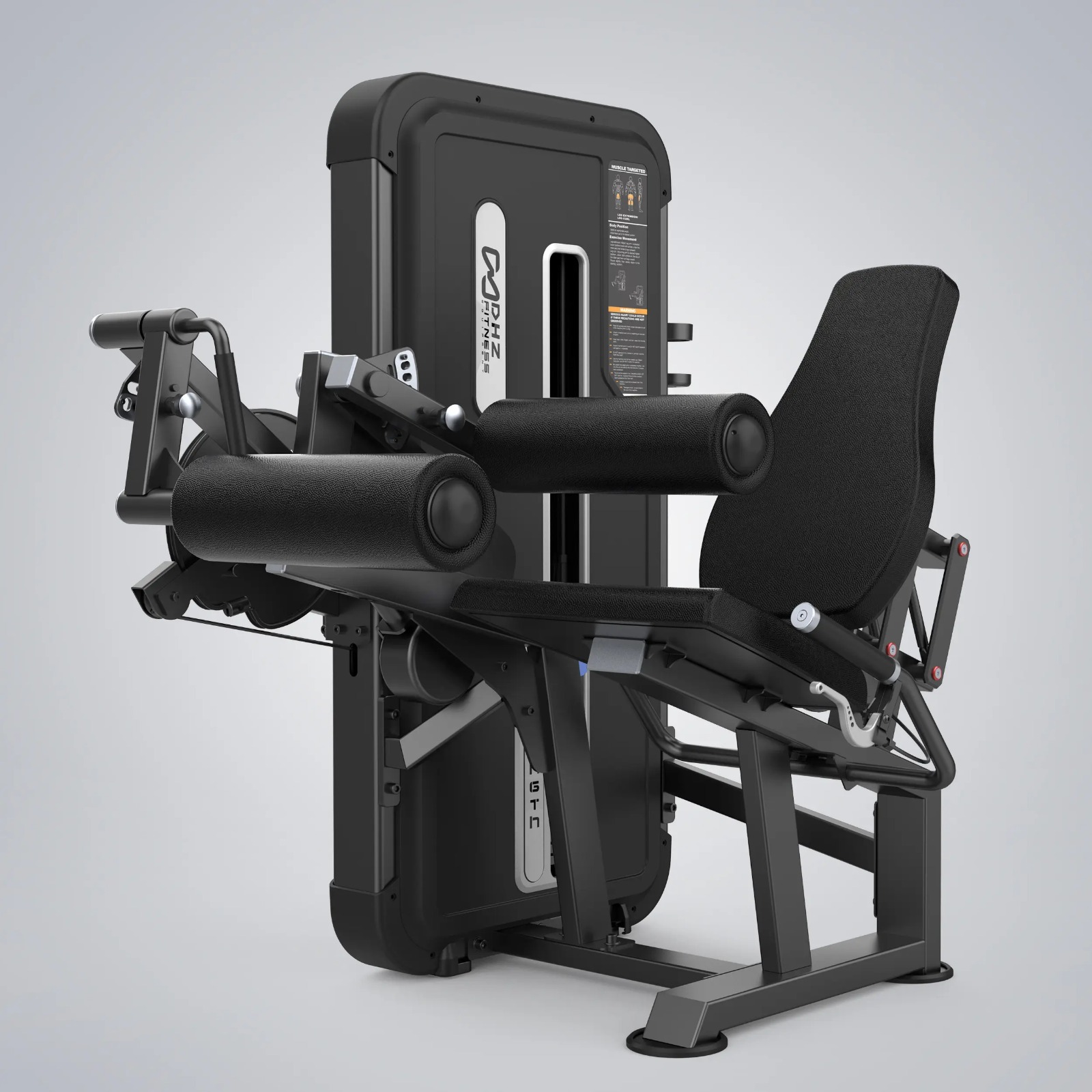 APARATO DUAL PARA EXTENSIÓN Y CURL DE PIERNAS