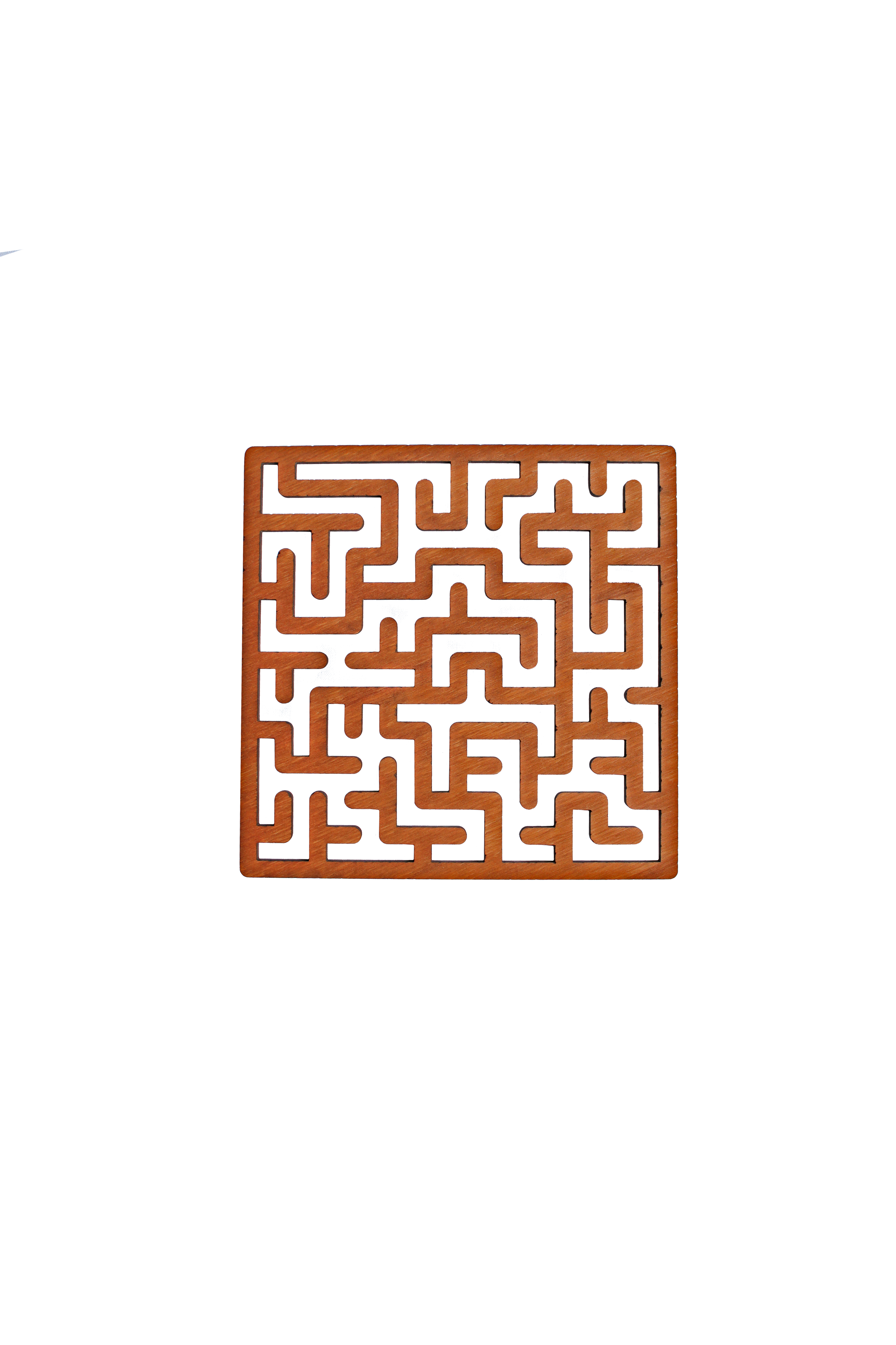 Topfuntersetzer aus Holz |  Geometrische Muster