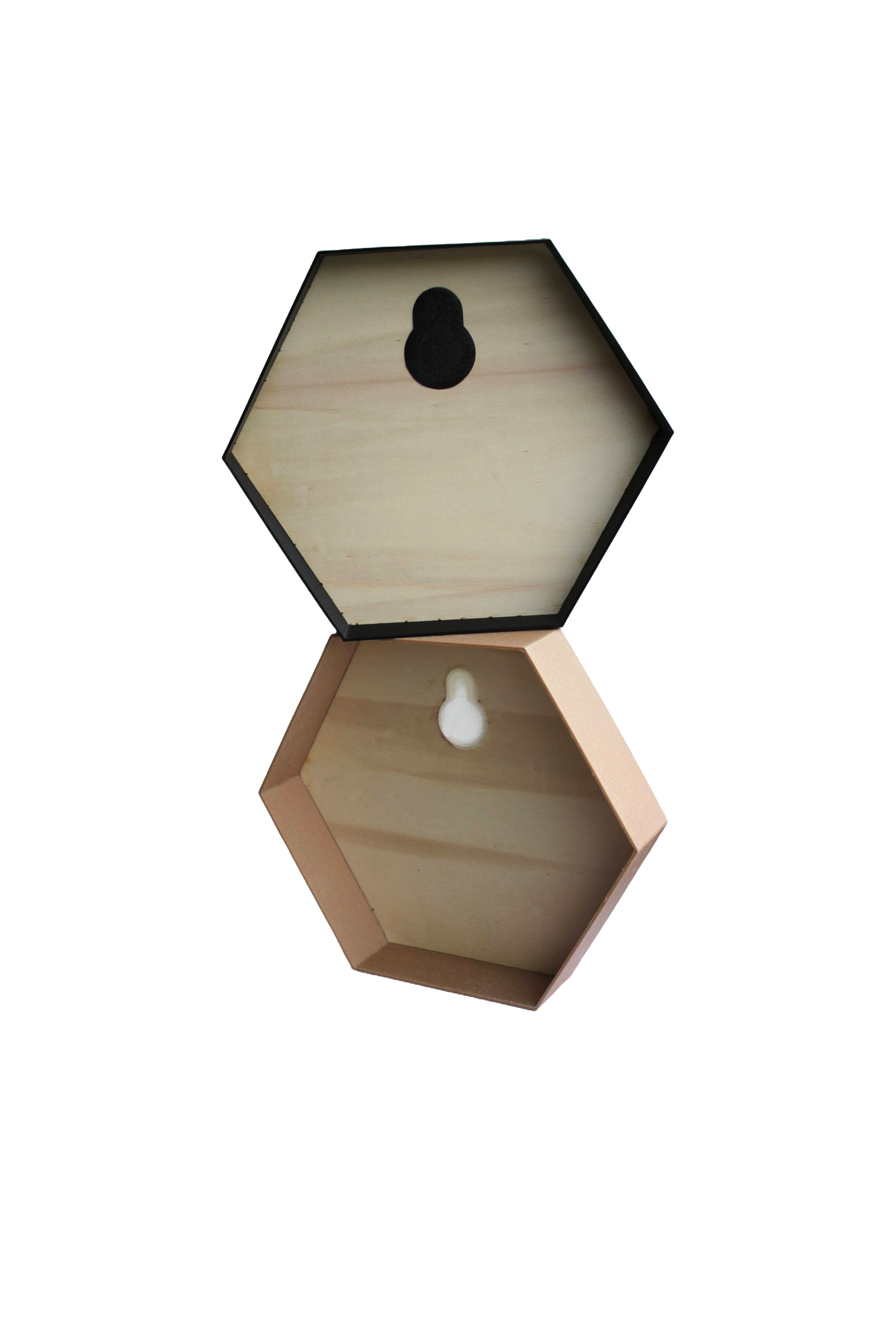 Hexagon Rahmen für Moosbilder 