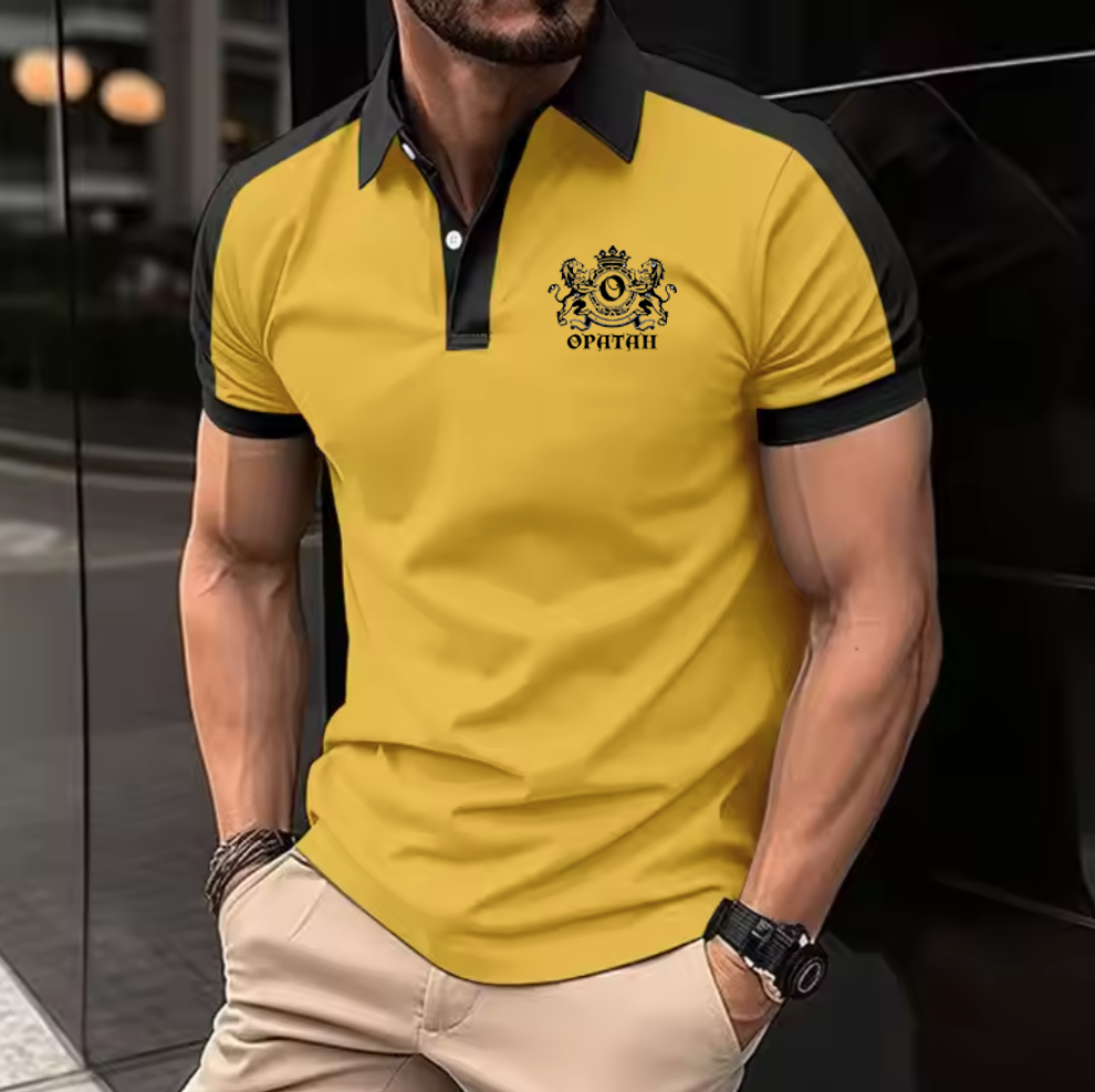 Men's Yellow Polo Shirt
