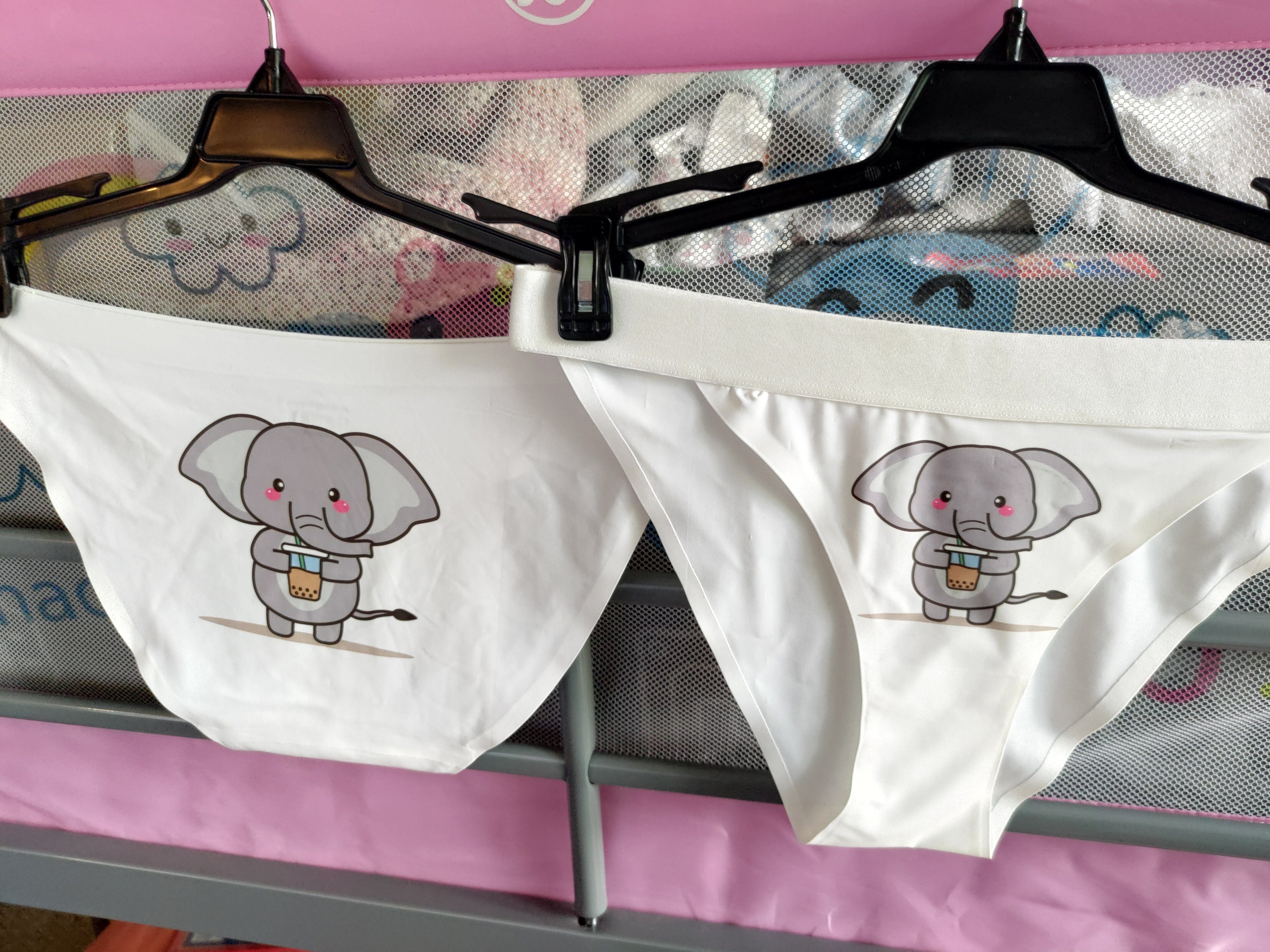 Kawaii Boba Tea Elephant Panty