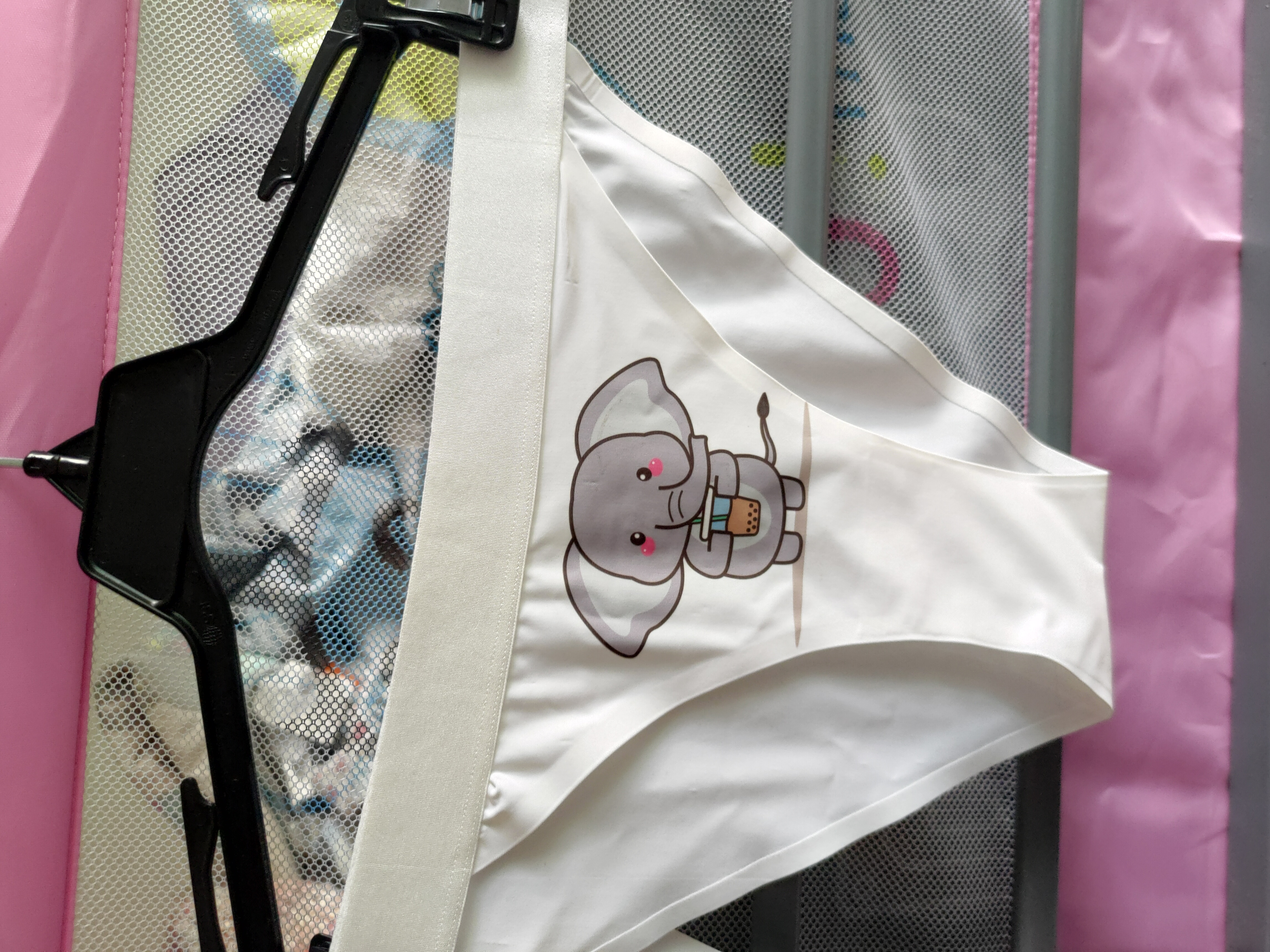Kawaii Boba Tea Elephant Panty