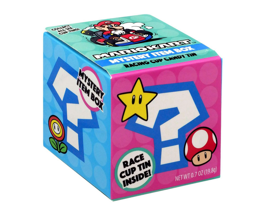 Super Mario Kart Candy Tin Mystery Box