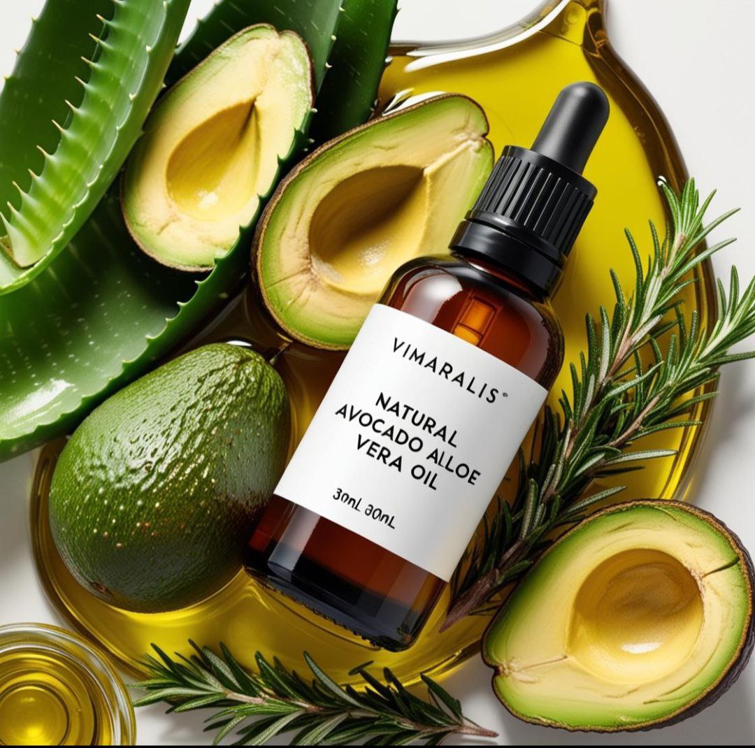 Aceite Anti caída de aguacate y aloe vera