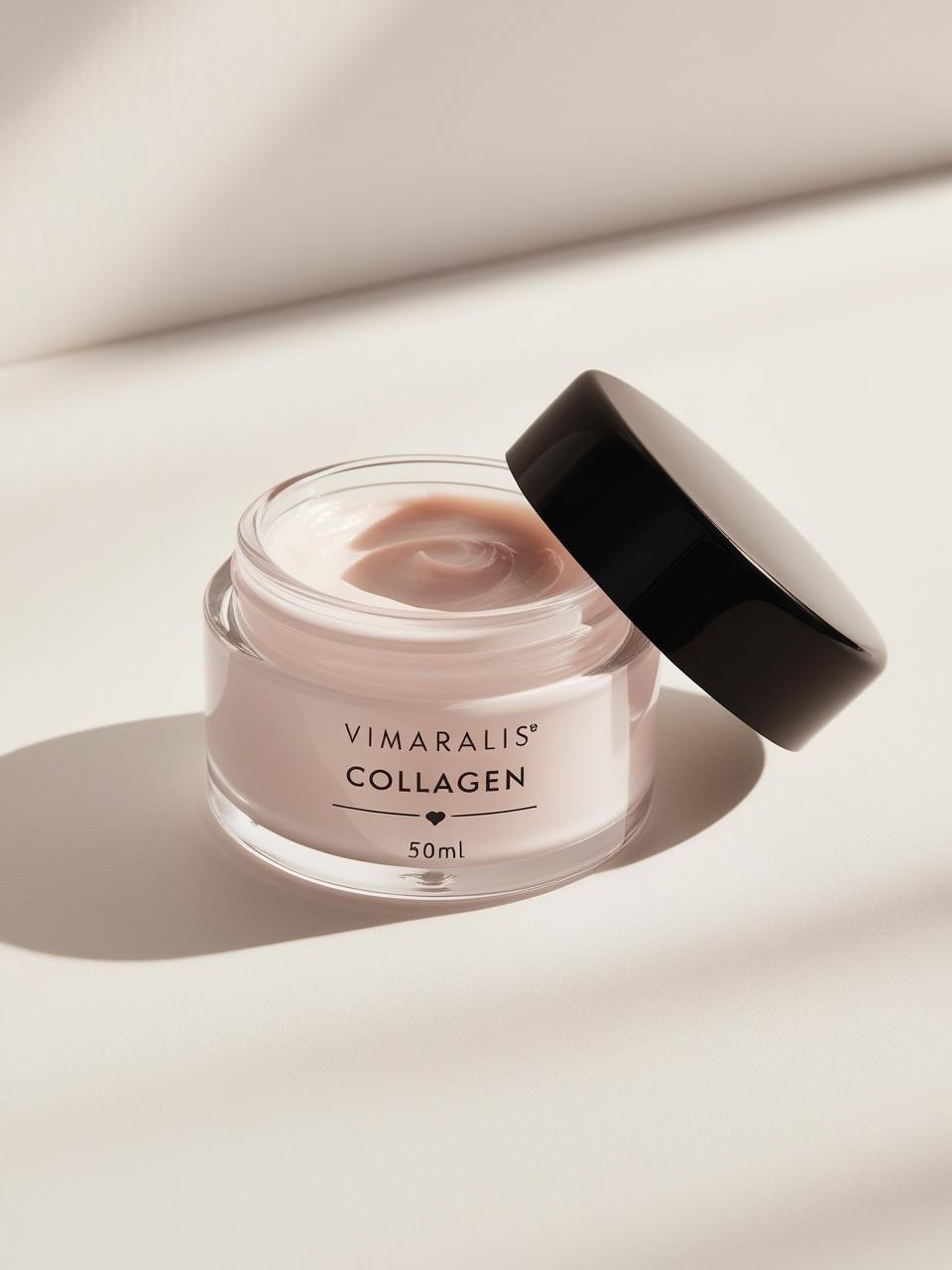 Crema facial Antiarrugas con colágeno