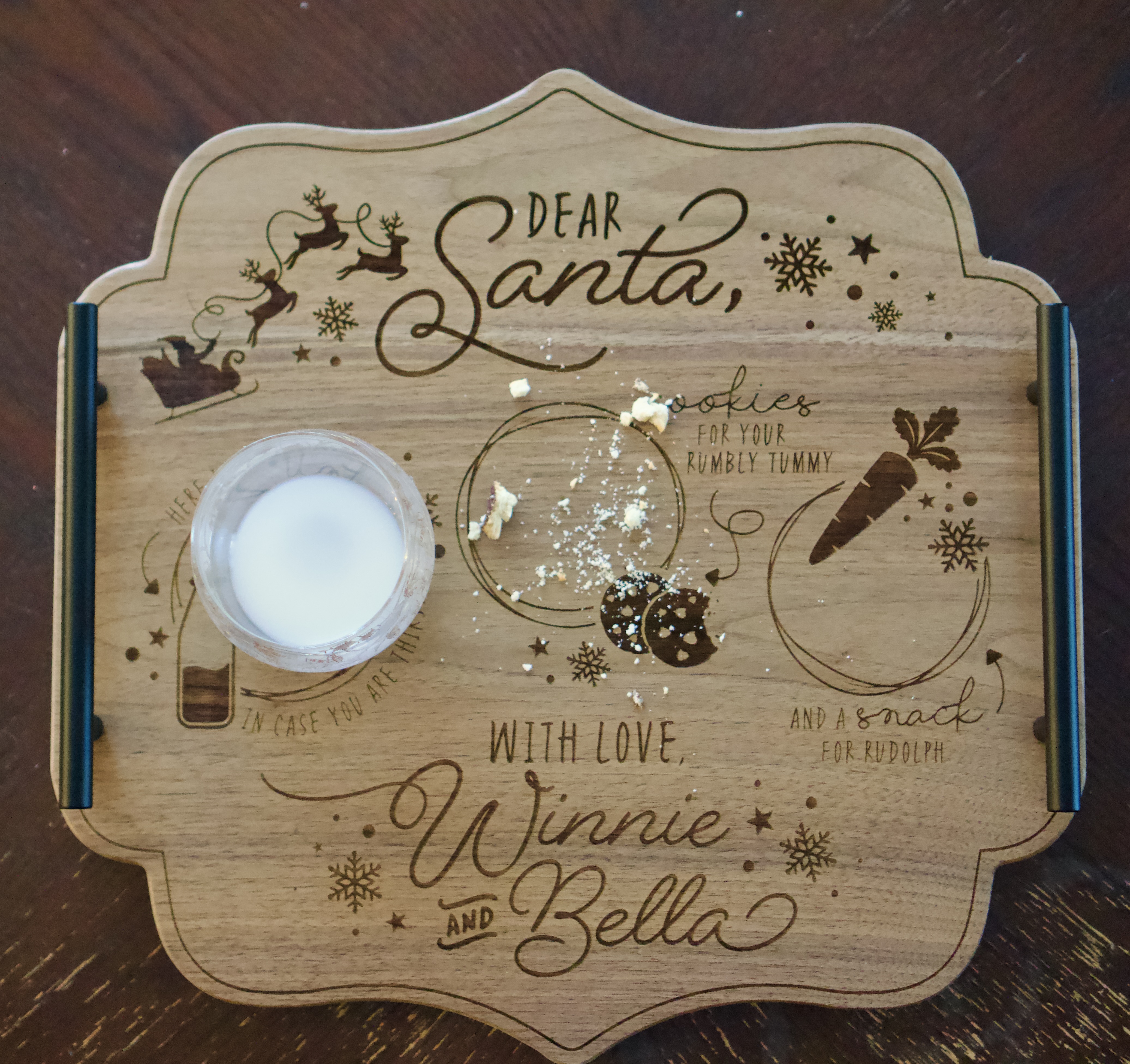 Dear Santa Cookie Tray