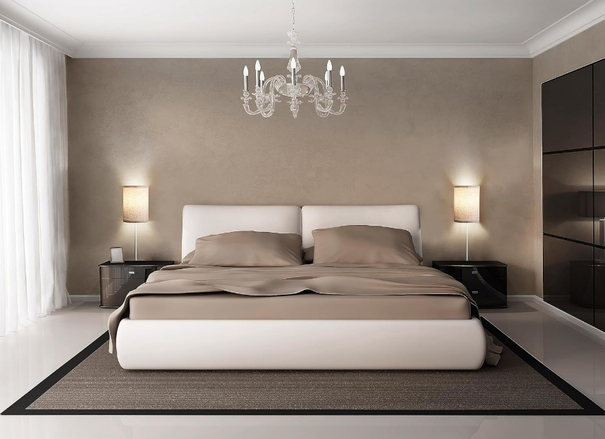 Wall Sconces Set of Two, Wall Lamp Plug in with On/Off Switch, 2700K 4000K 5000K Selectable, Wall Lights for Bedroom, Living Room, Wall Decor for Bedroom, Fabric Linen Lamp Shades