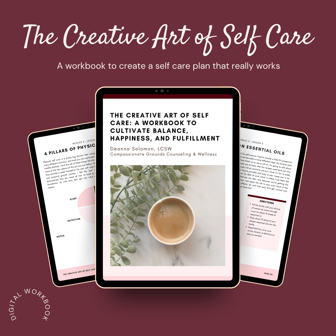 The Creative Art of Self Care: A digital workbook to cultivate balance, happiness, and fulfillment