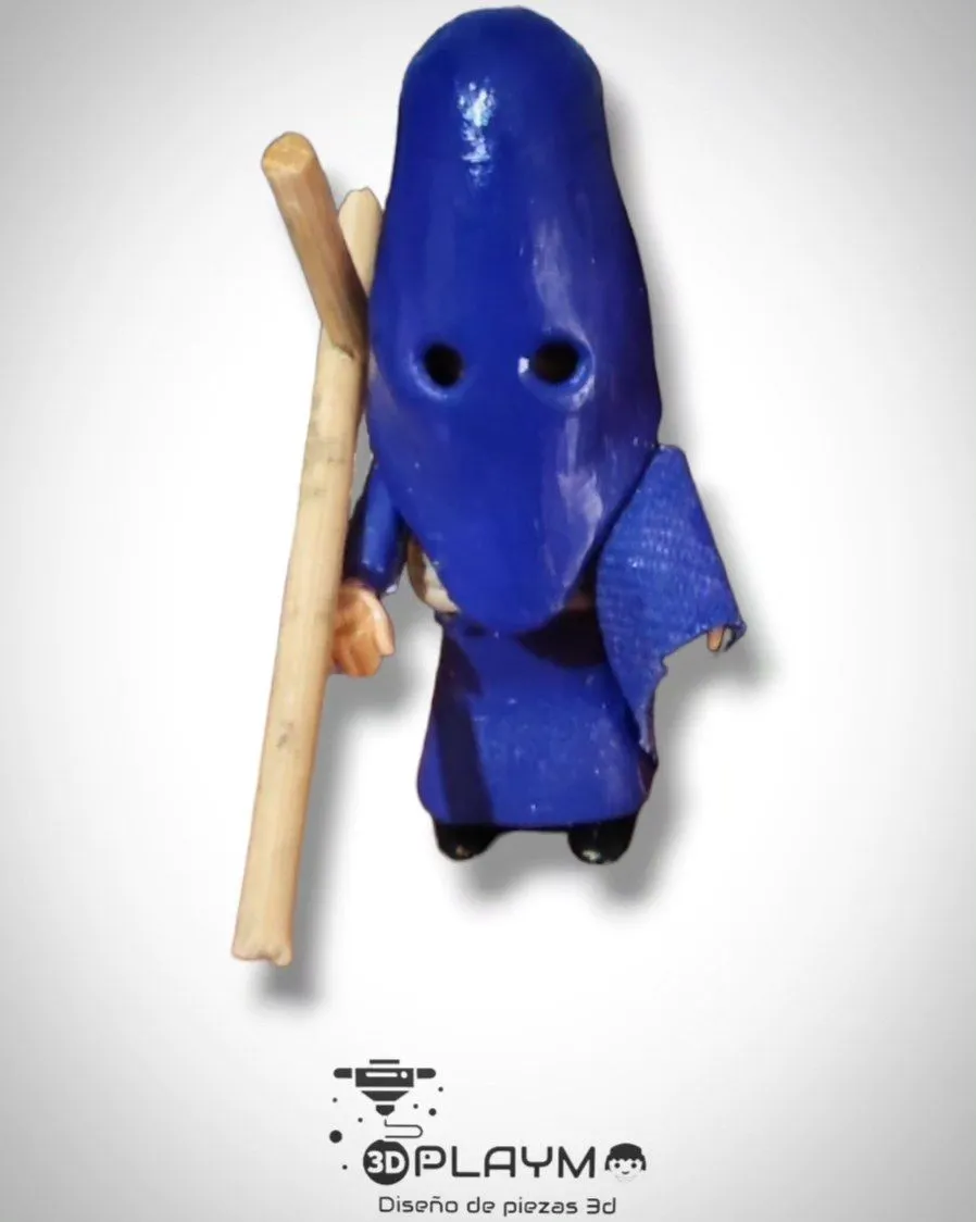 Capuchón niño caído