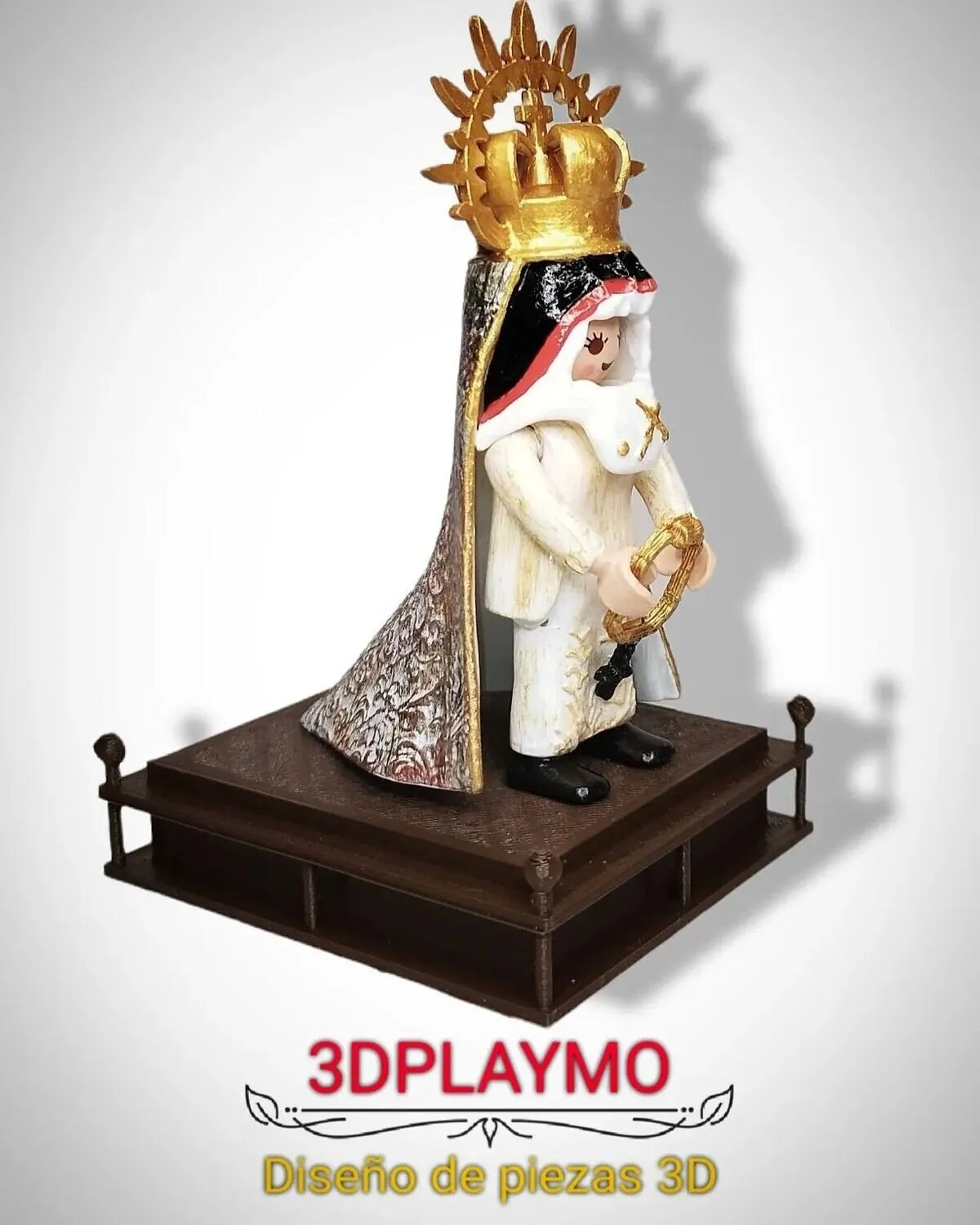 Manto de Virgen con pañuelo 