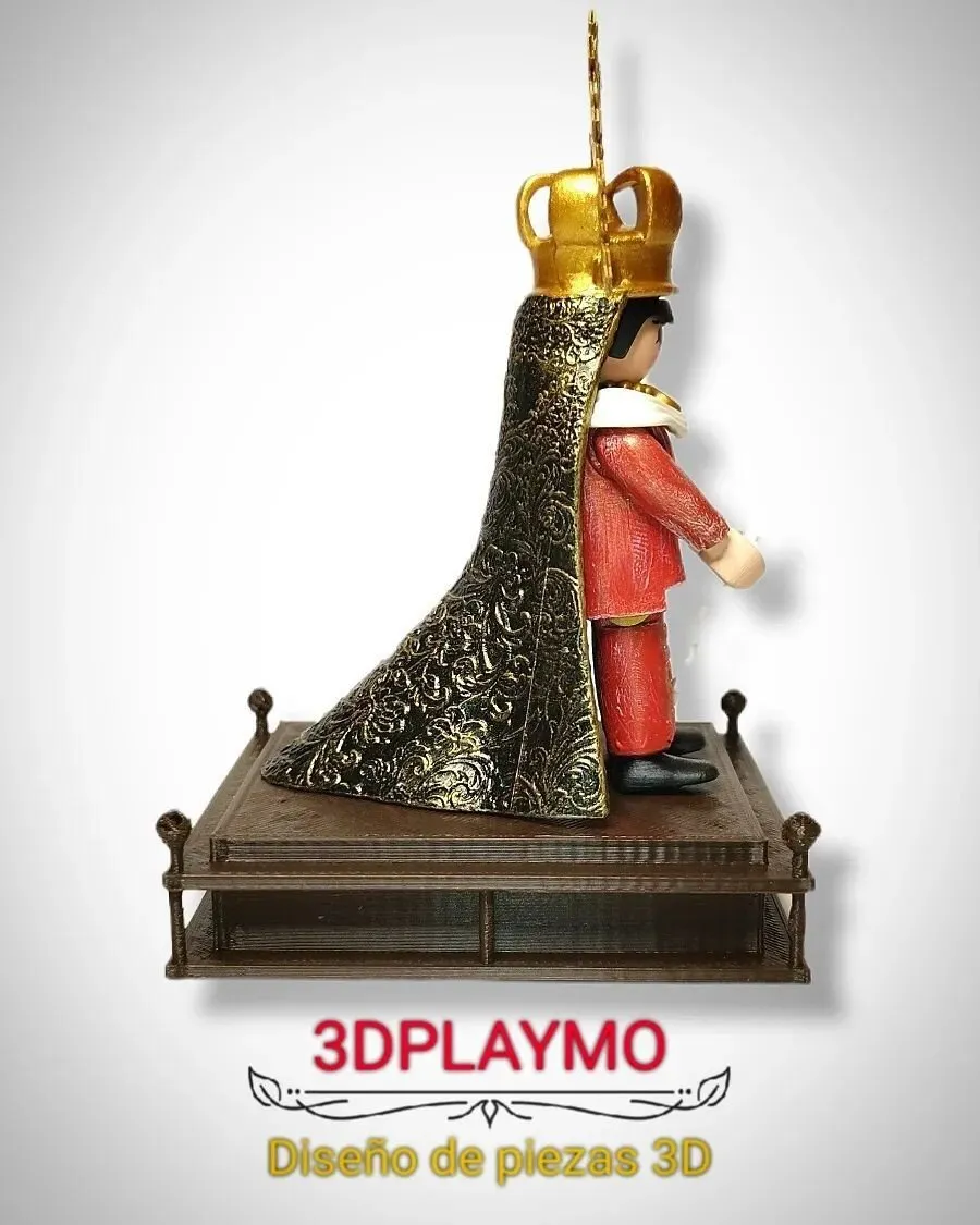 Manto de Virgen sin pañuelo