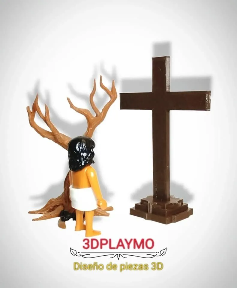 Peluca Cristo con barba