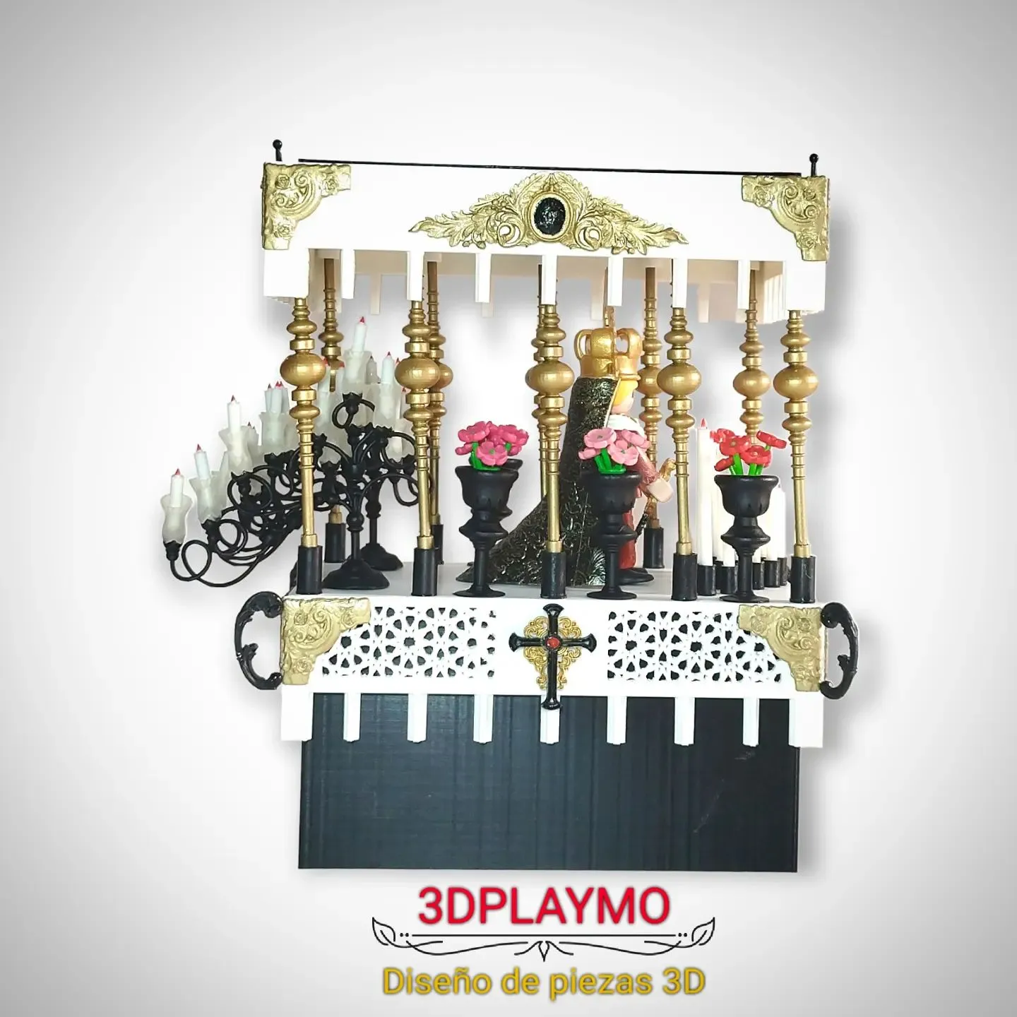 Paso de Palio con todo lujo de detalles