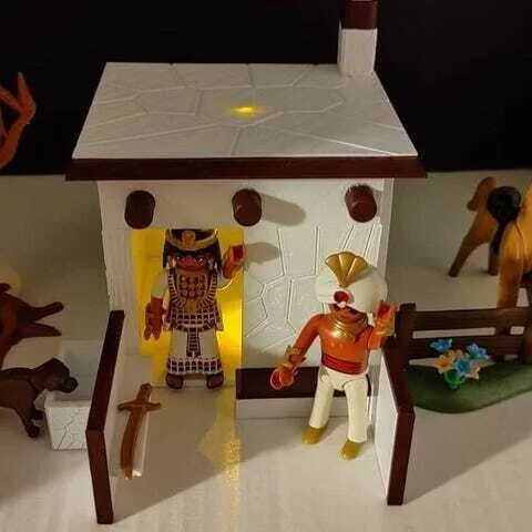 Mini casa para el Belén 