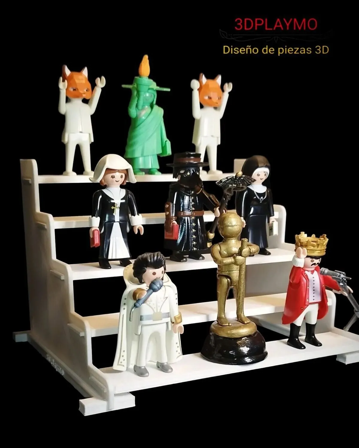 Estanterías para Playmobil 