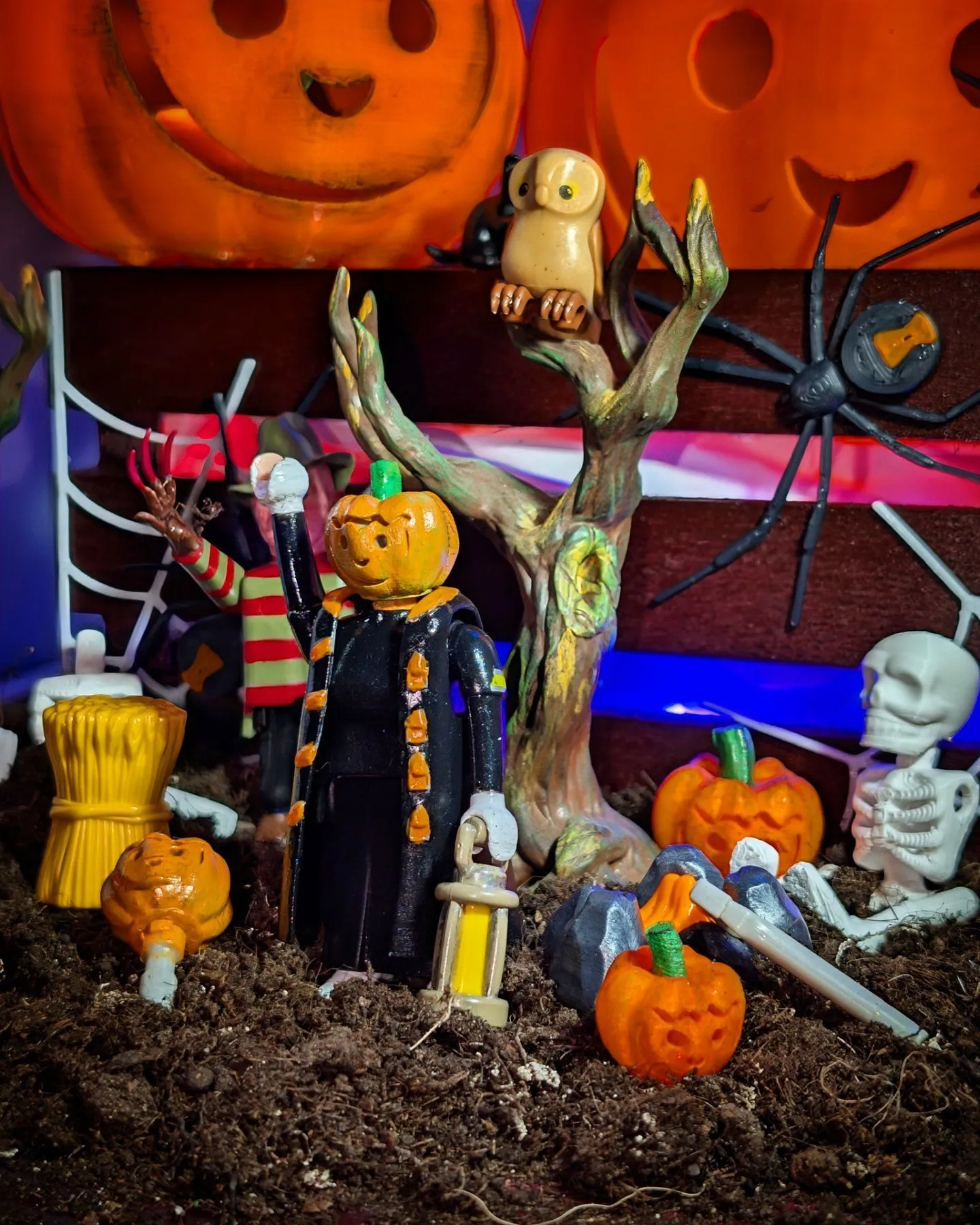 Cabeza calabaza Playmobil