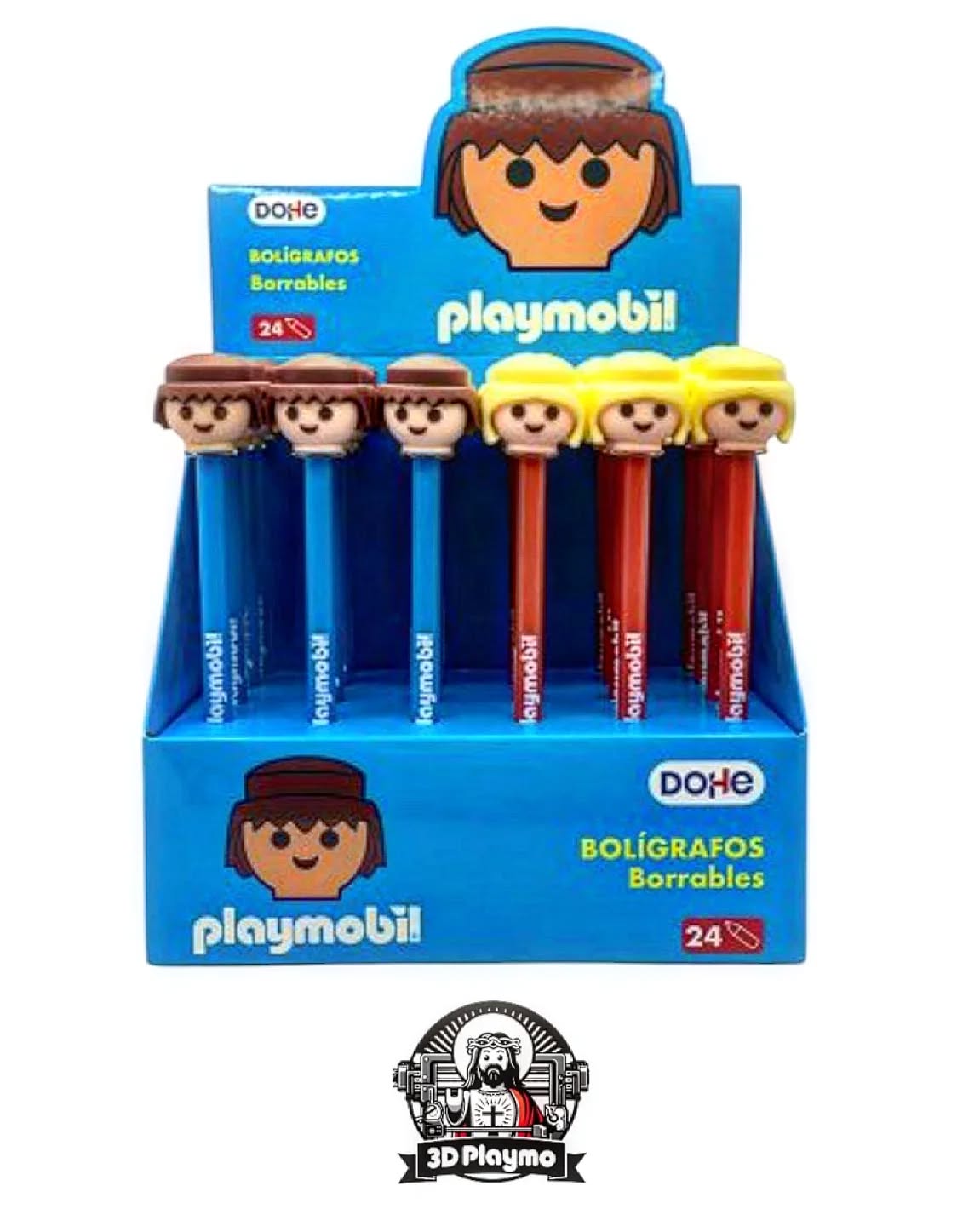Bolígrafos Borrables Playmobil