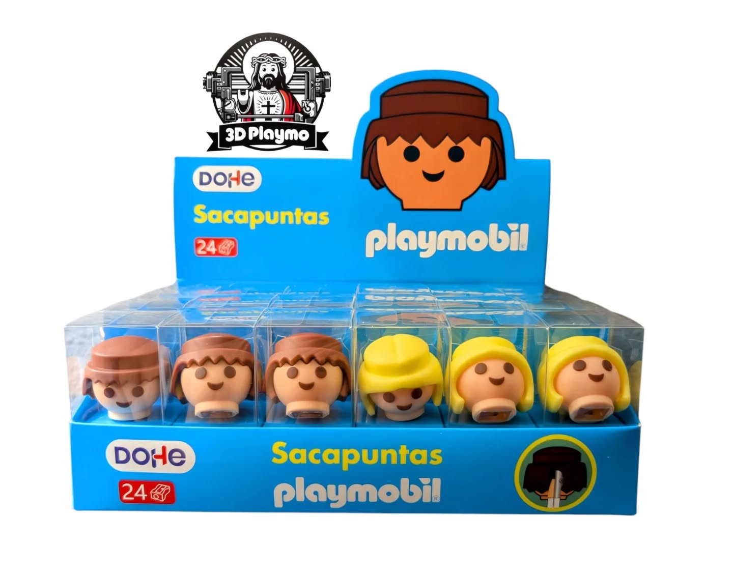 Sacapuntas Playmobil