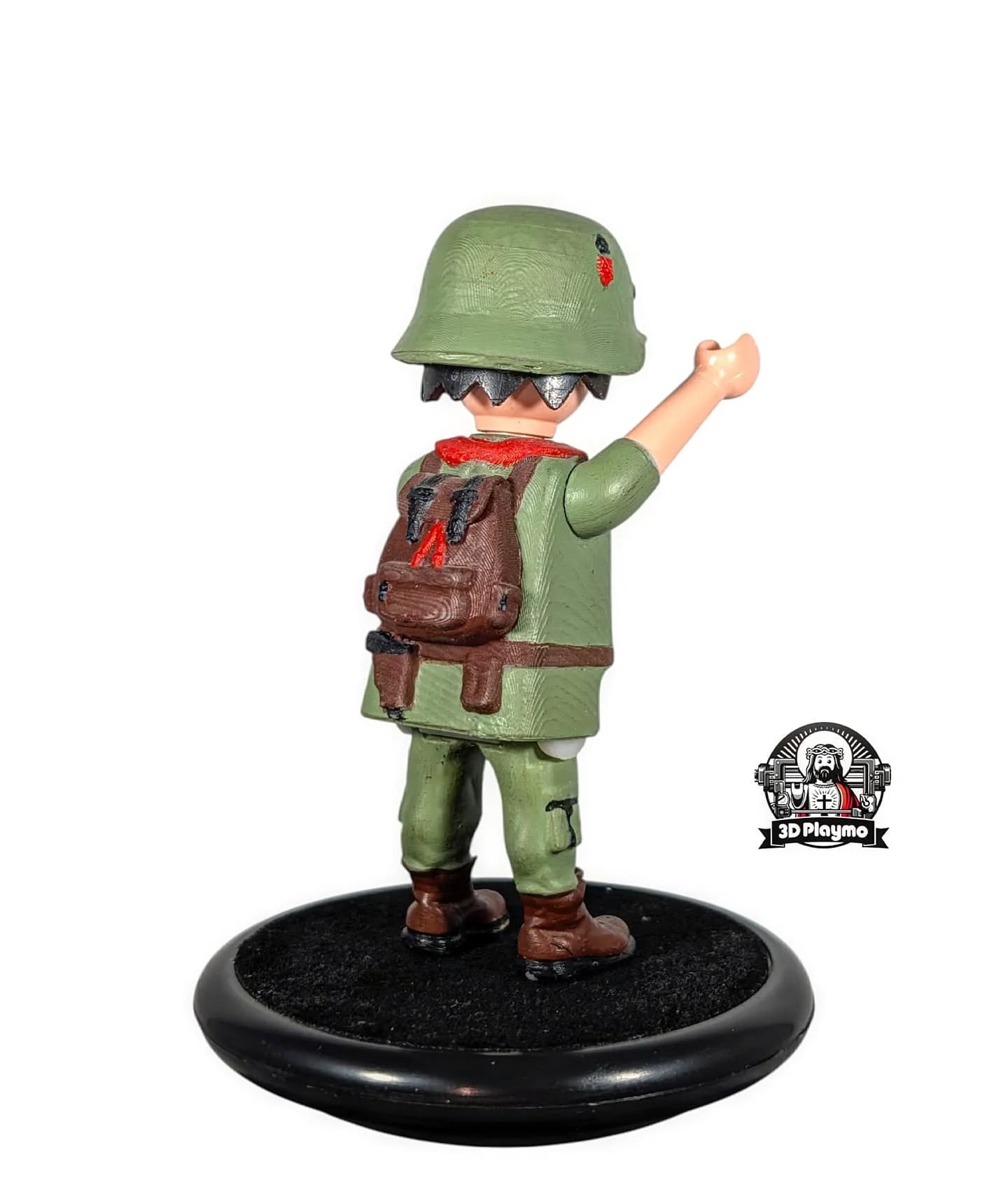 Militar torso con mochila chica
