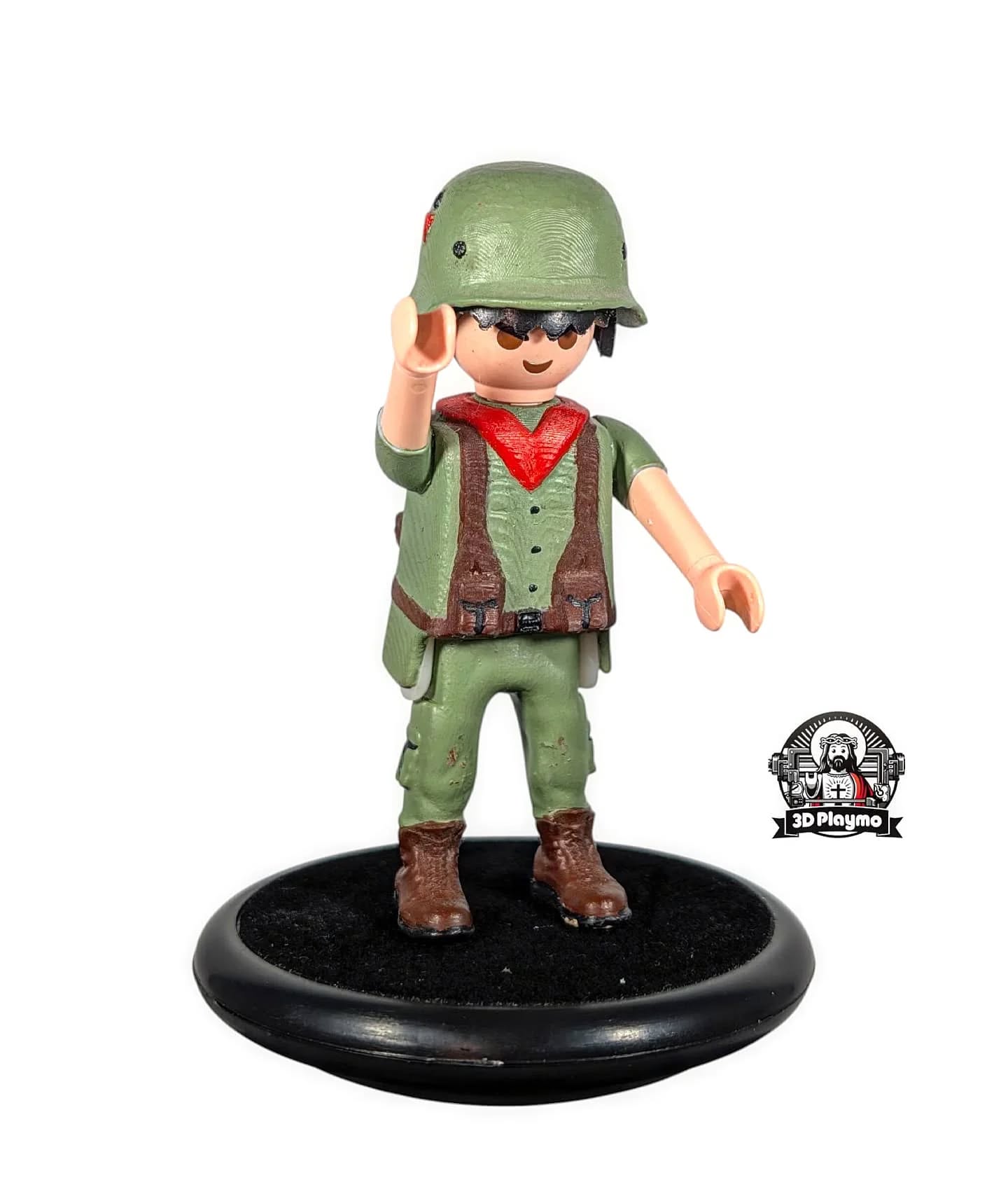 Militar torso con mochila chica