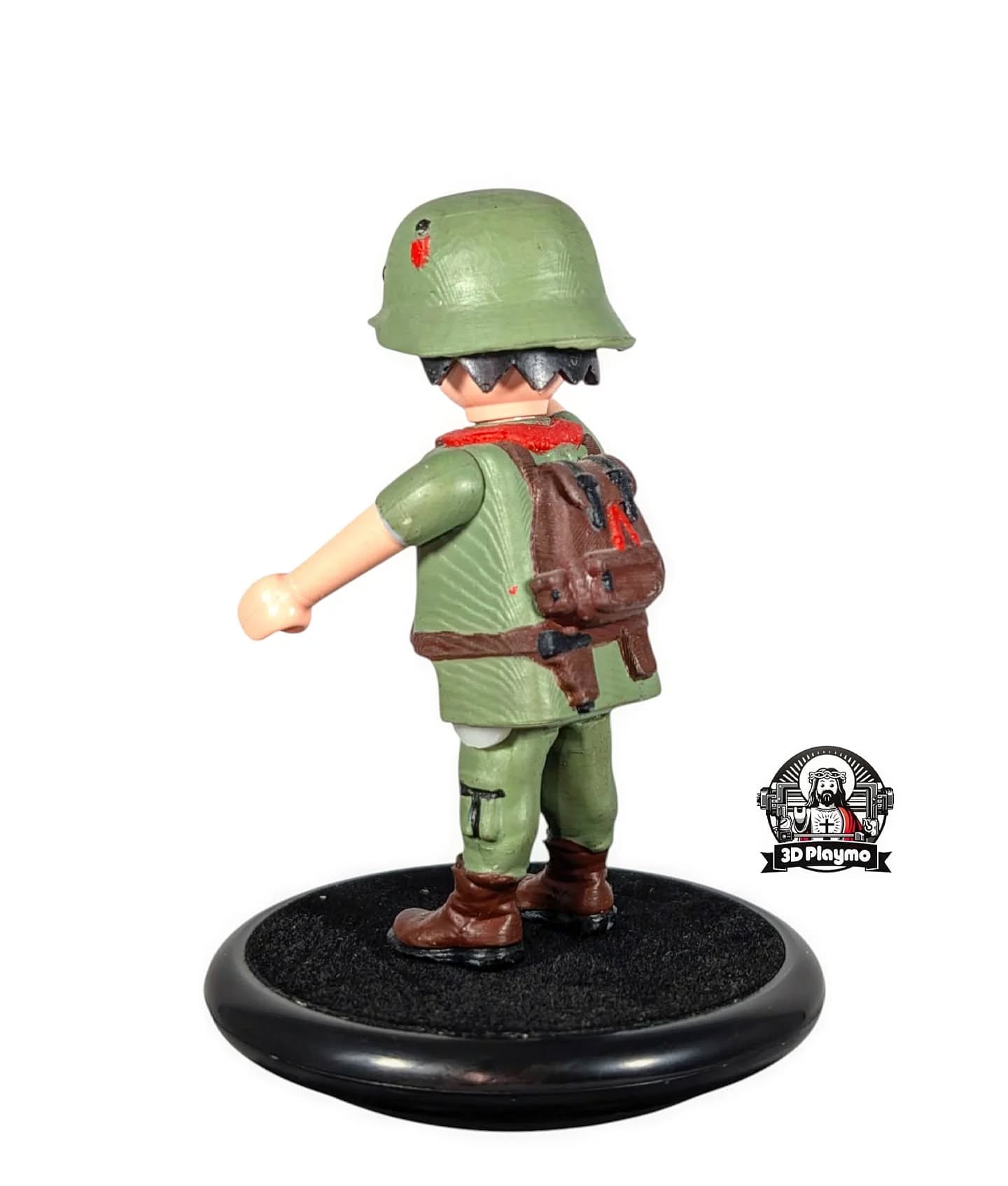 Militar torso con mochila chica