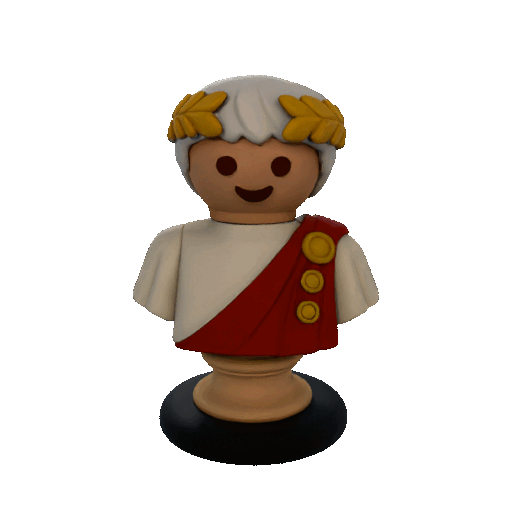 Busto de Julio César Playmobil