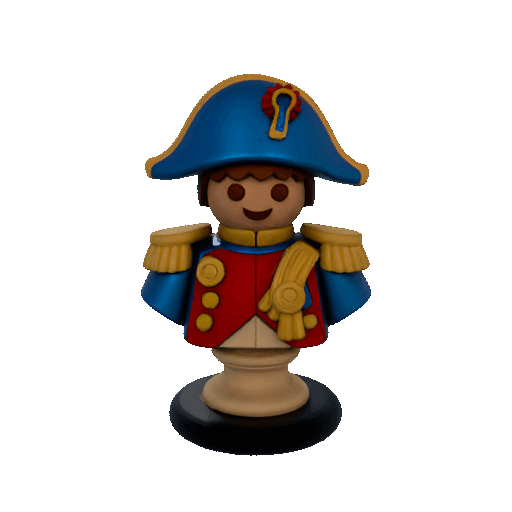 Busto de Napoleón Playmobil