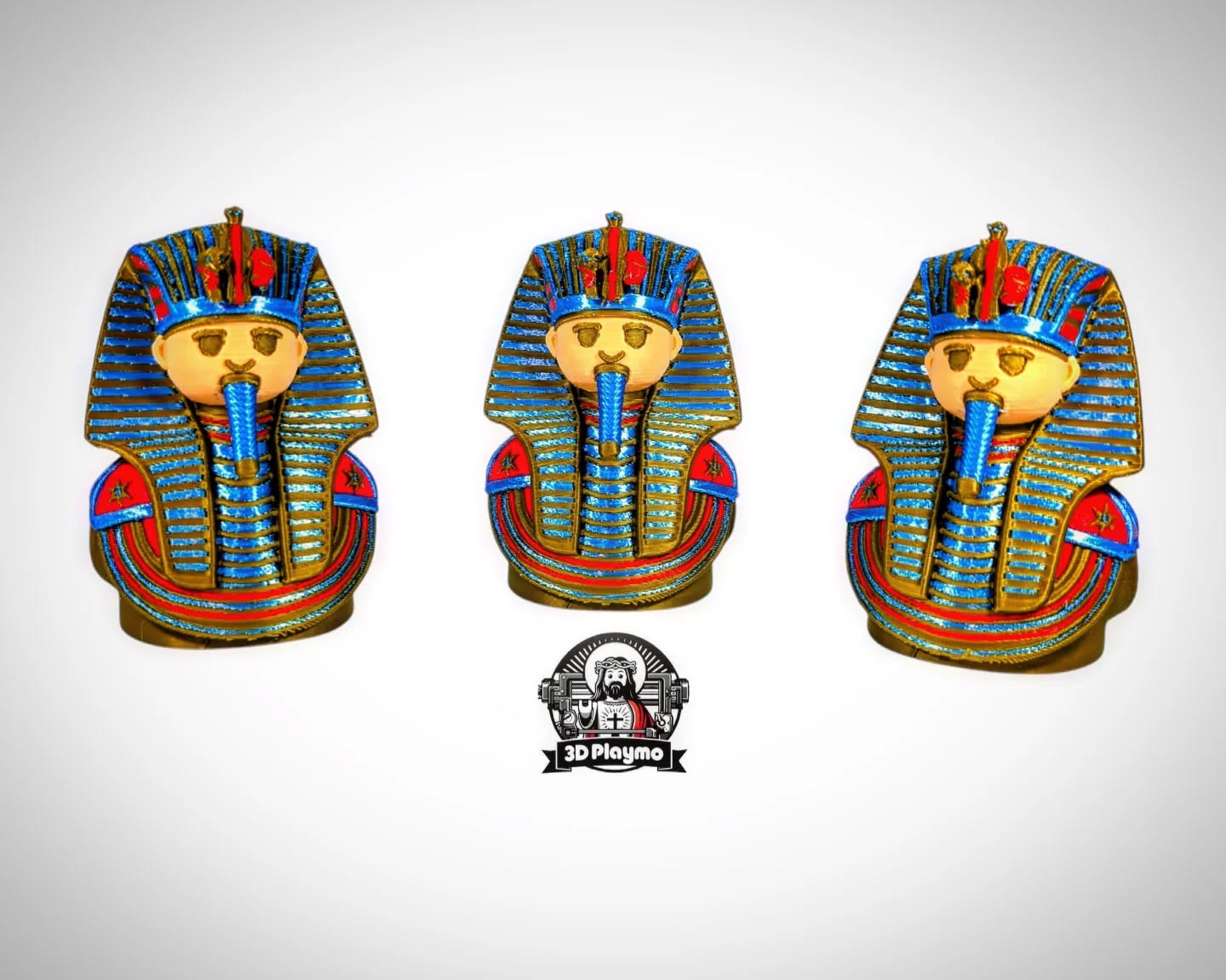 Busto Playmobil Tutankamón