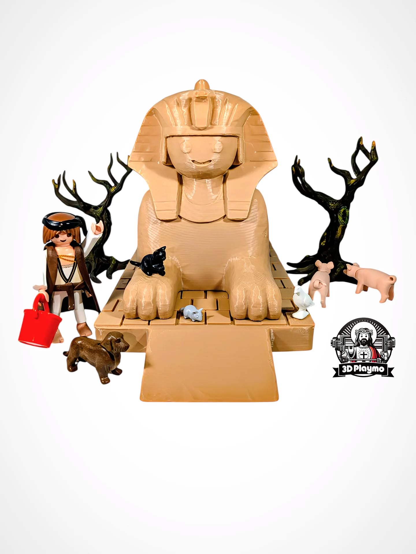 Esfinge egipcia estilo Playmobil