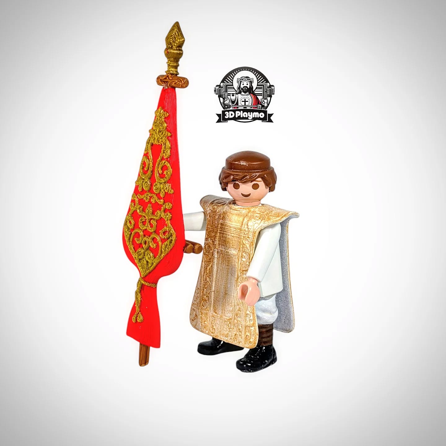 Estandarte Bacalo para Playmobil