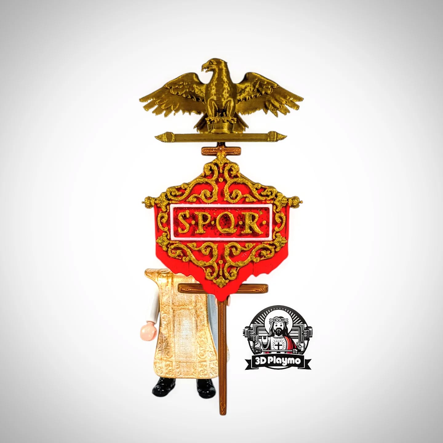 Estandarte Romano para Playmobil