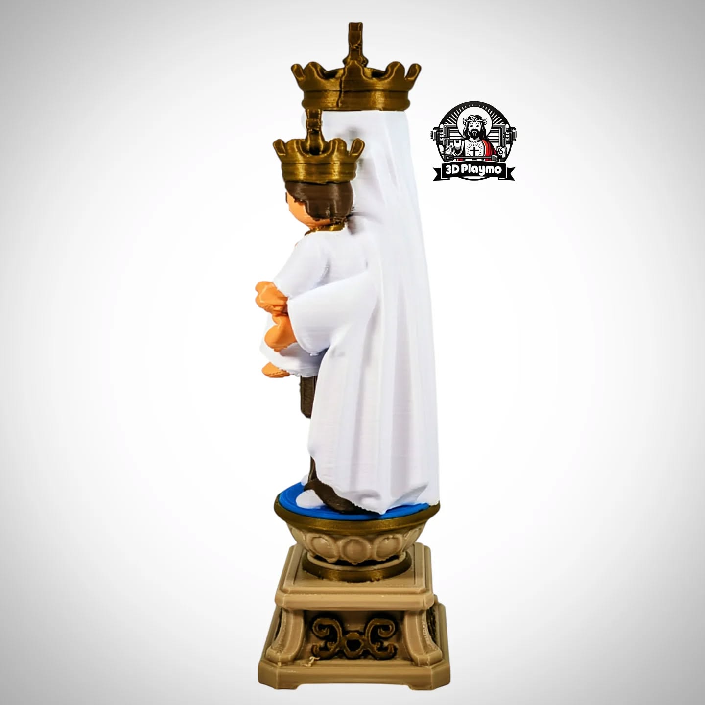 Figura Virgen del Carmen versión Playmobil