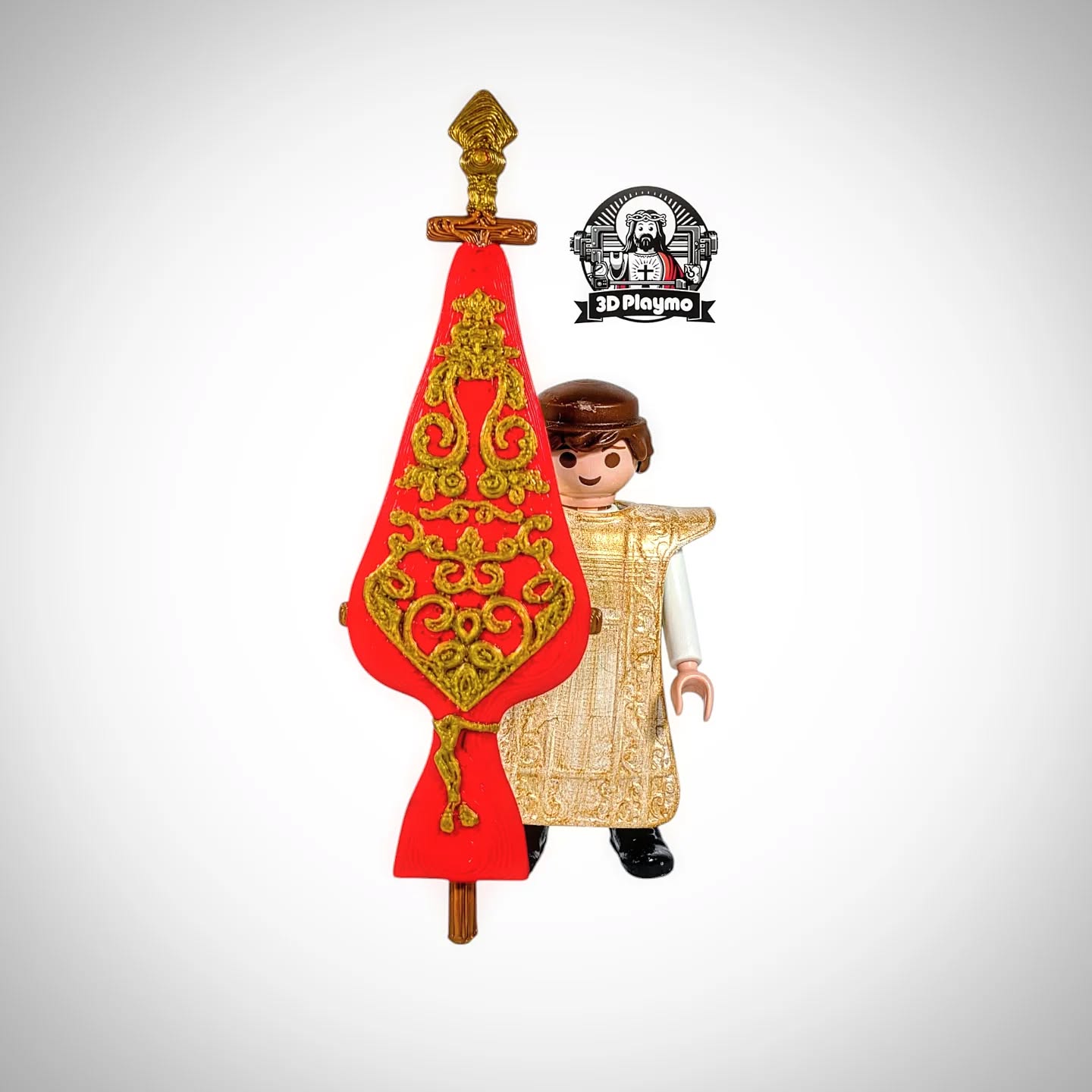 Estandarte Bacalo para Playmobil