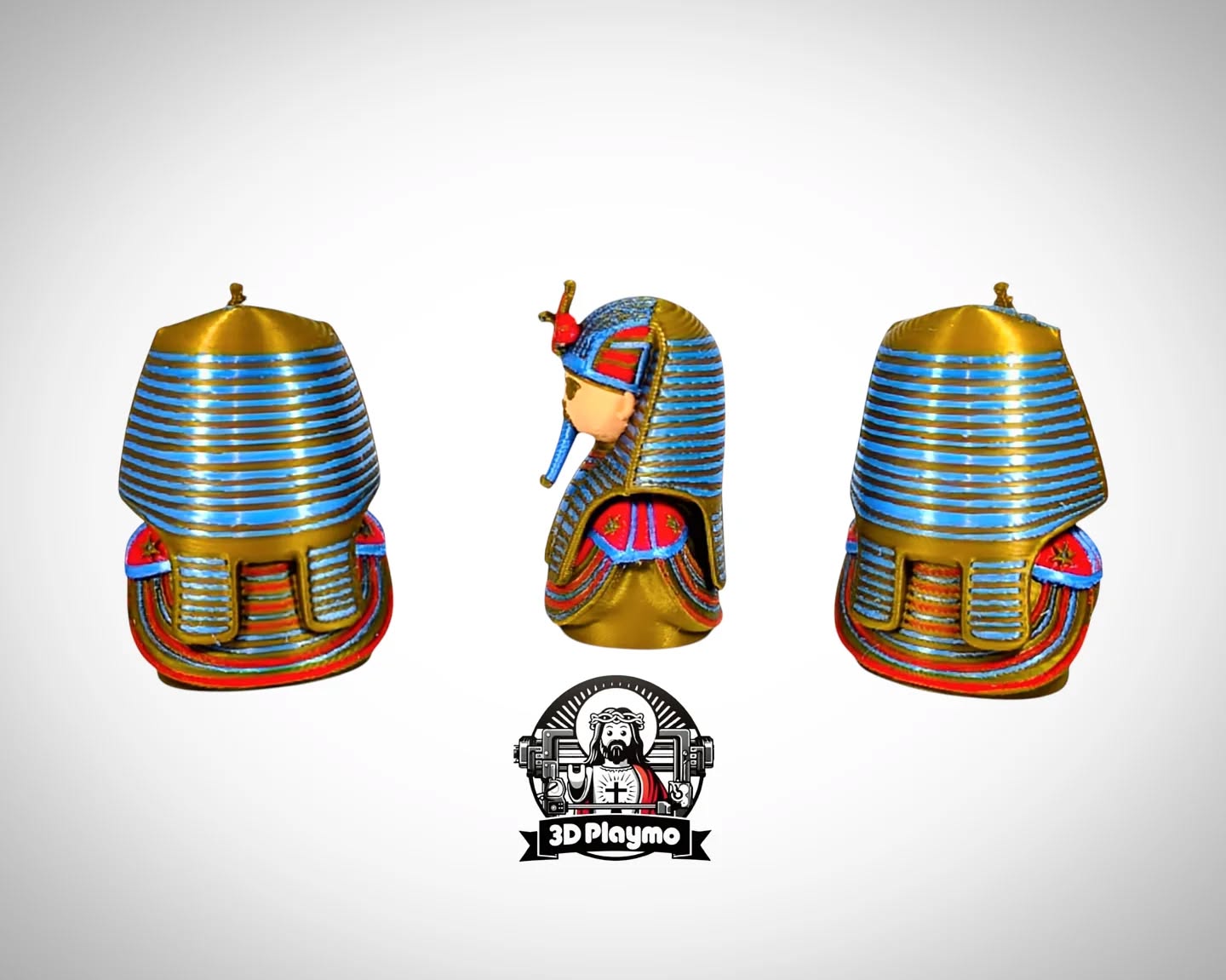 Busto Playmobil Tutankamón