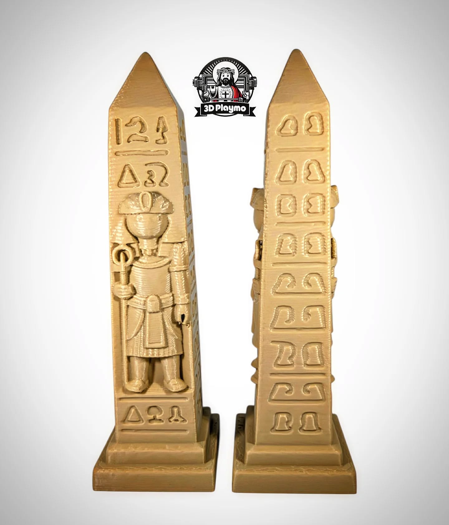 Obelisco estilo Playmobil 