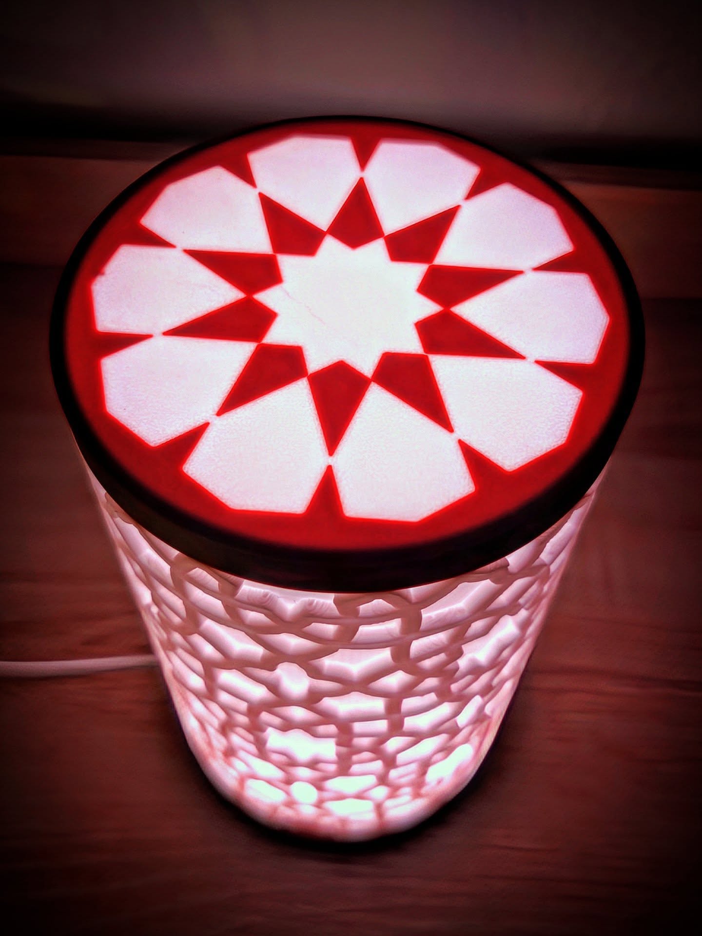 Lámpara decorativa LED estilo Alhambra