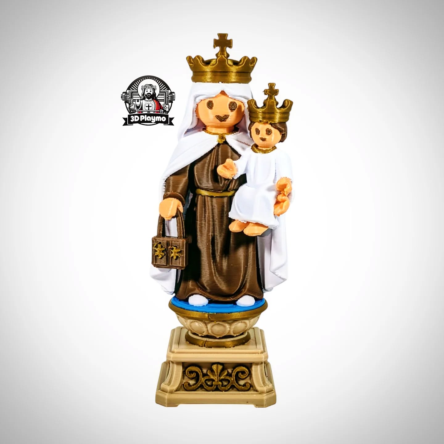 Figura Virgen del Carmen versión Playmobil
