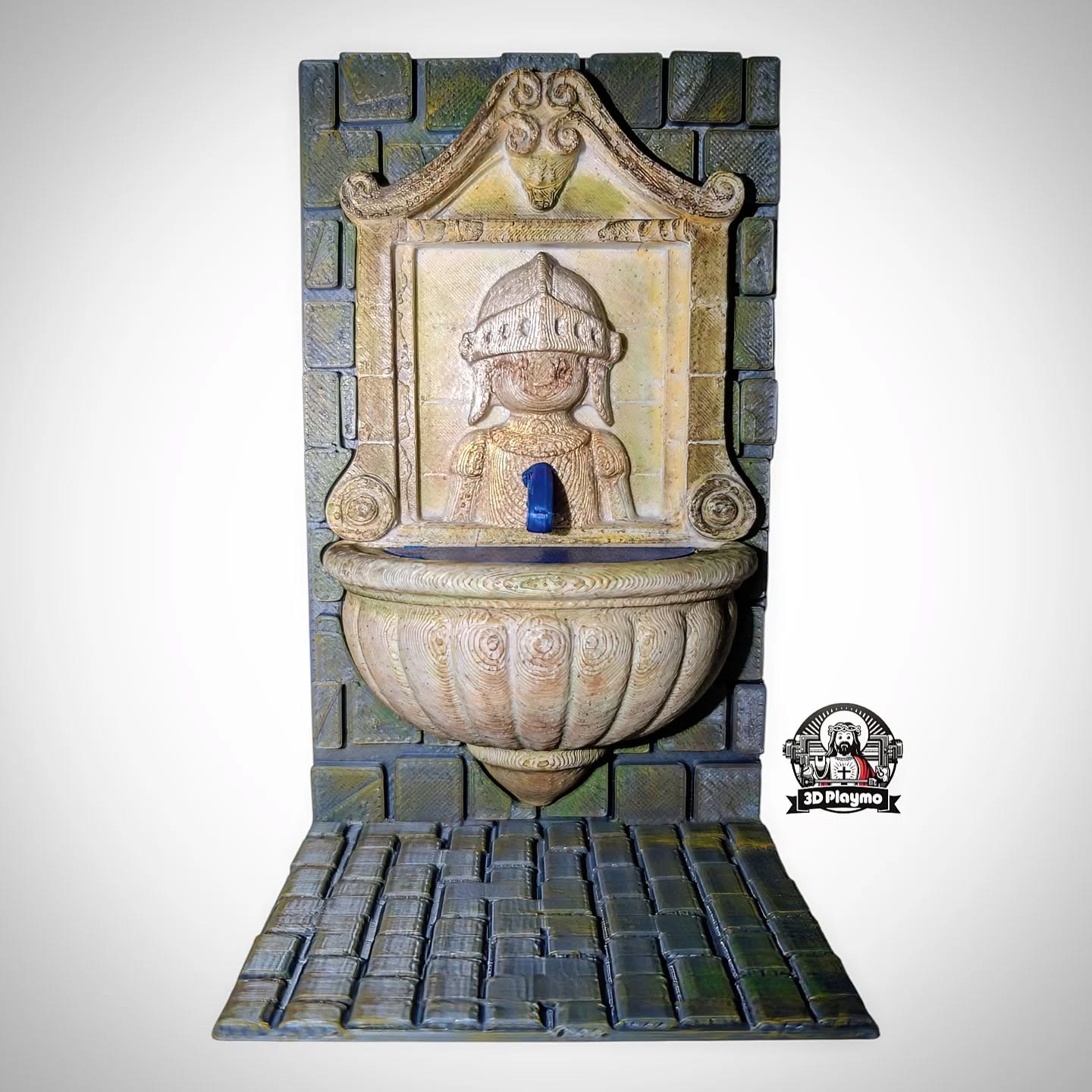 Fuente estilo medieval