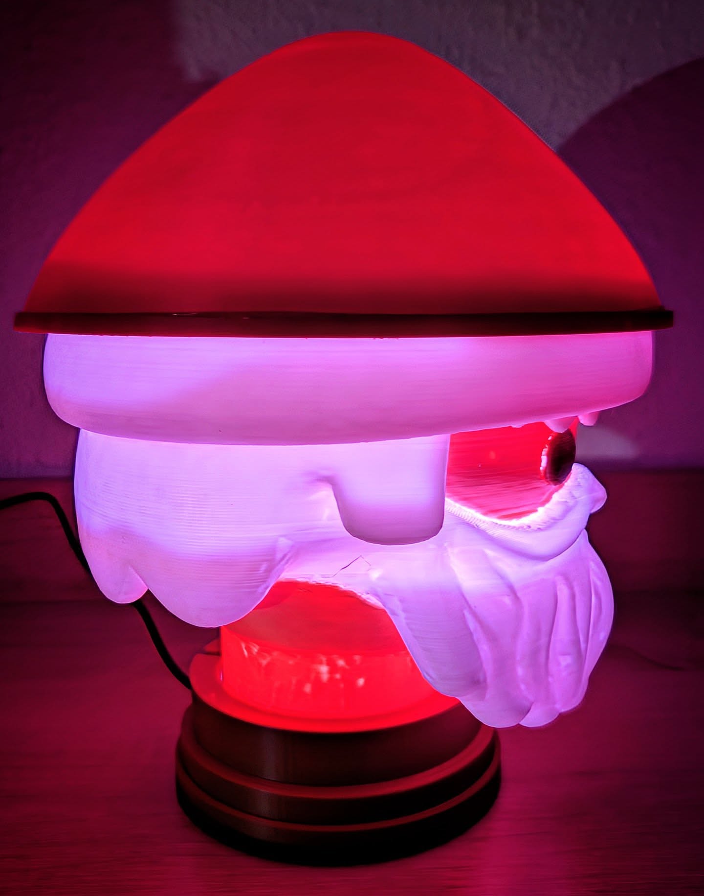 Lámpara decorativa de Papá Noel de Playmobil